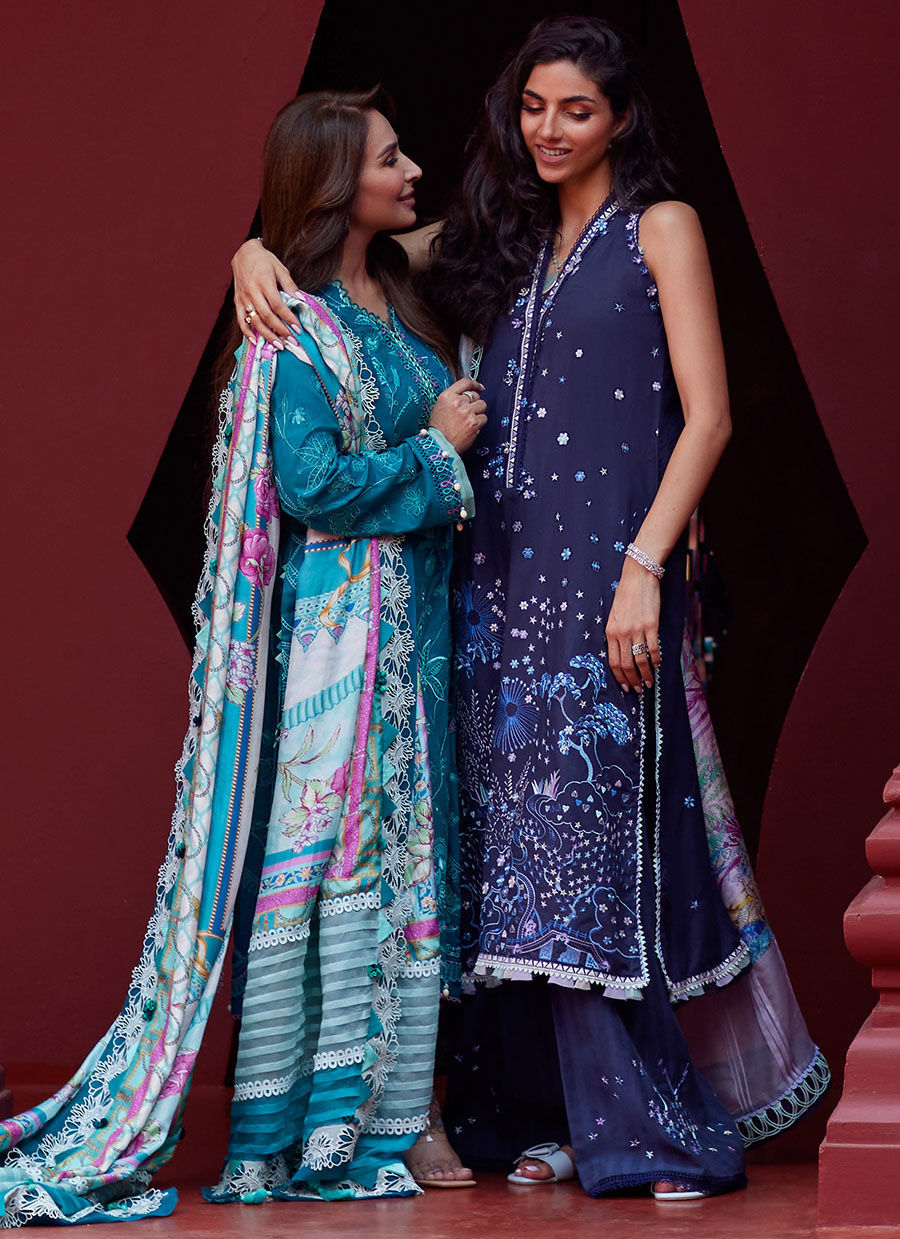 Farah Talib Aziz | Suay Lawn 24 | MOANNA TEAL - House Of Anaya