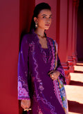 Farah Talib Aziz | Suay Lawn 24 | YURI PURPLE - House Of Anaya