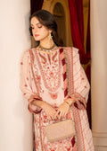 Strawberry | Rimjhim Chiffon Collection | FLS-RJ-006 - House of Zarish