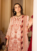 Strawberry | Rimjhim Chiffon Collection | FLS-RJ-006 - House of Zarish