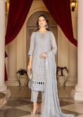 Strawberry | Rimjhim Chiffon Collection | FLS-RJ-008 - House of Zarish