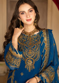 Strawberry | Rimjhim Chiffon Collection | FLS-RJ-010 - House of Zarish