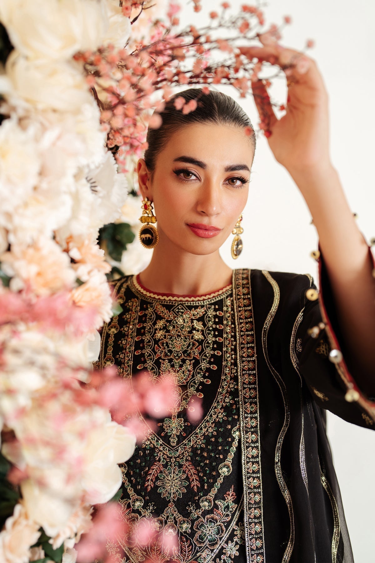 Alizeh | Luxury Raw Silk | AF-RS-07-GALE - House Of Anaya