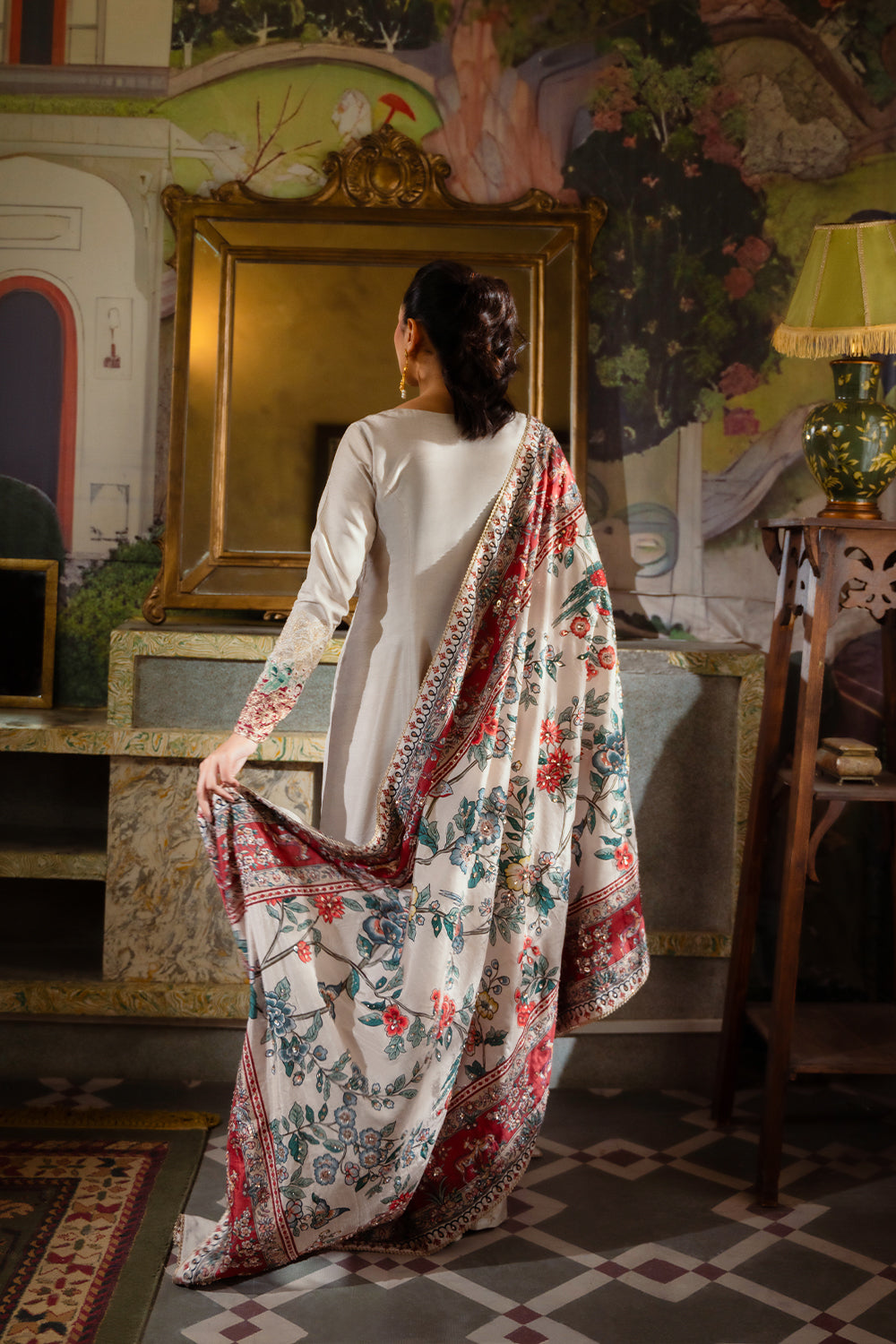 Saira Rizwan | Dahini Silk Pret | DUNE - SRLP01-25 - House Of Anaya