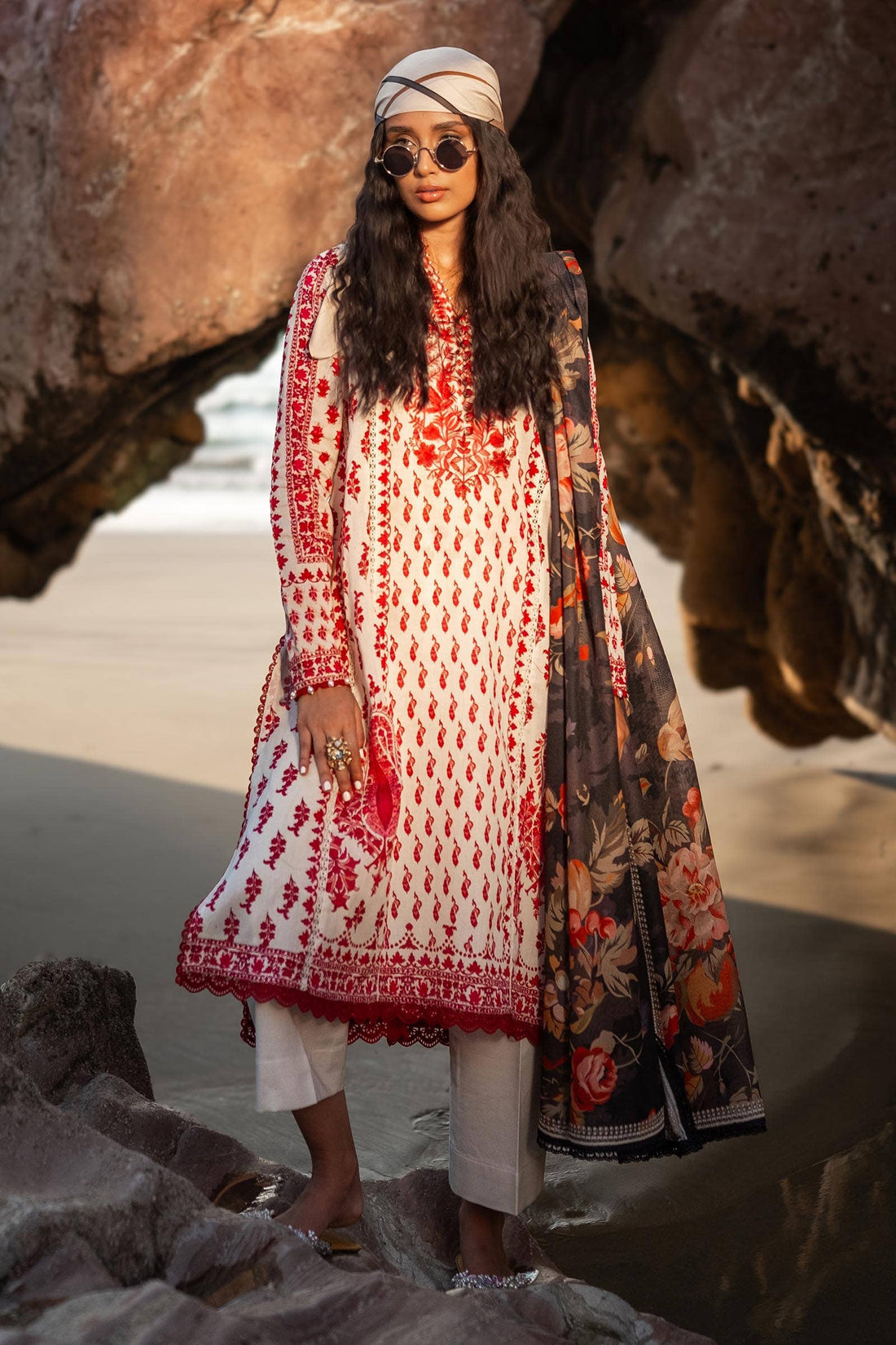 Sana Safinaz | Mahay Spring 24 | H241-006B-2BS - House Of Anaya