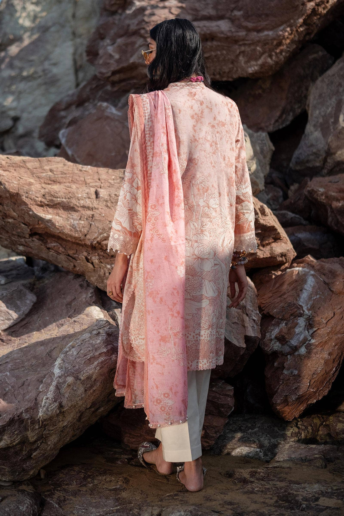 Sana Safinaz | Mahay Spring 24 | H241-009B-2DD - House Of Anaya