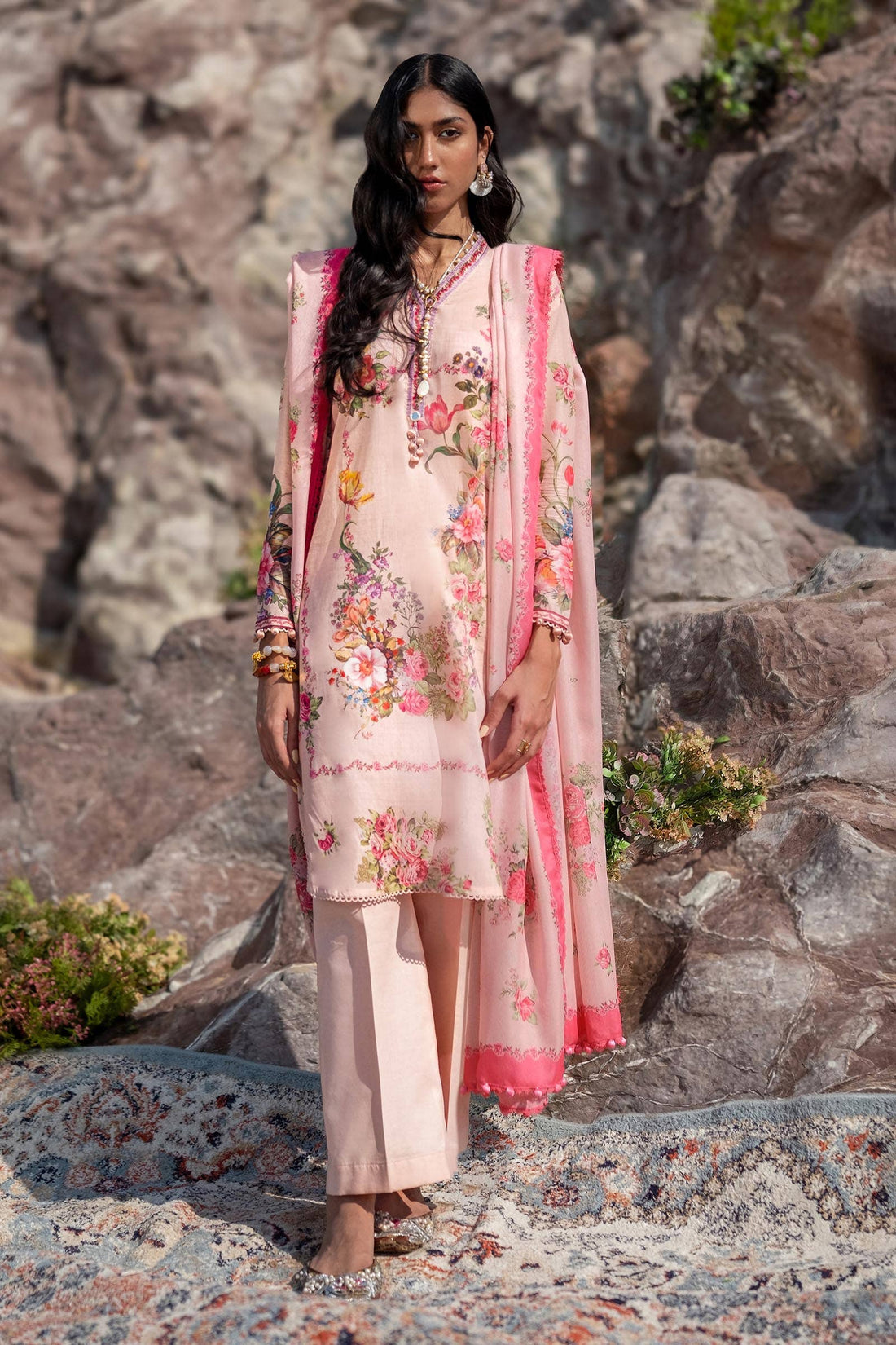 Sana Safinaz | Mahay Spring 24 | H241-026A-3CS - House Of Anaya