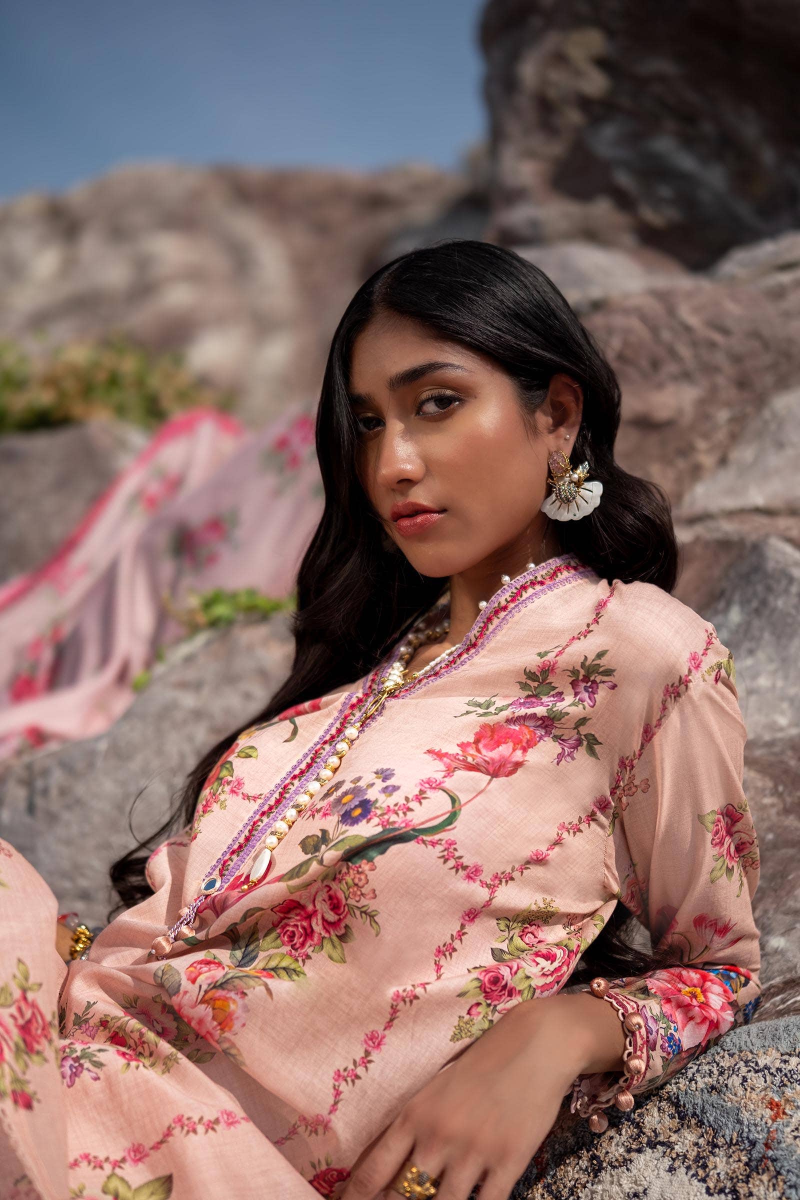 Sana Safinaz | Mahay Spring 24 | H241-026A-3CS - House Of Anaya