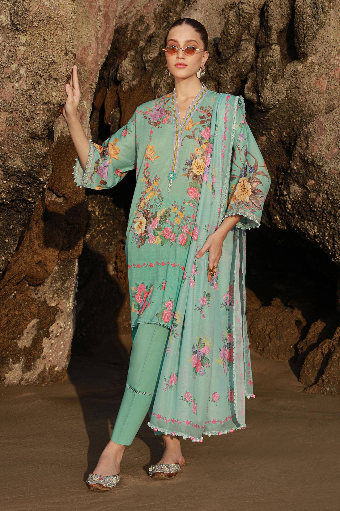 Sana Safinaz | Mahay Spring 24 | H241-026B-3CS - House Of Anaya