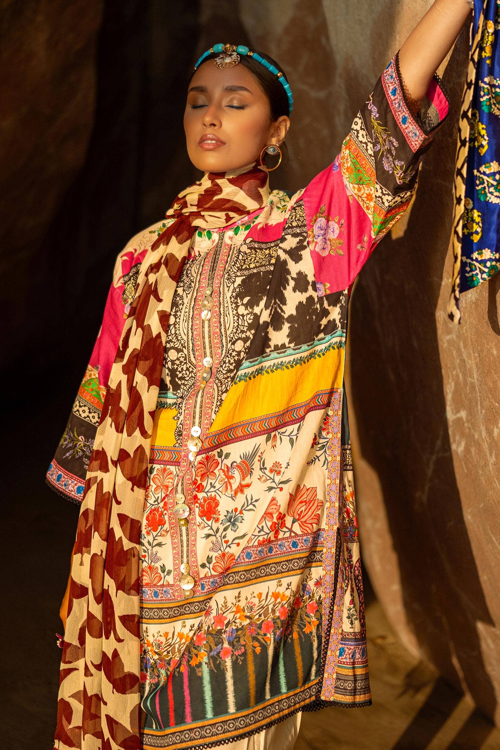 Sana Safinaz | Mahay Spring 24 | H241-027A-2I - House Of Anaya