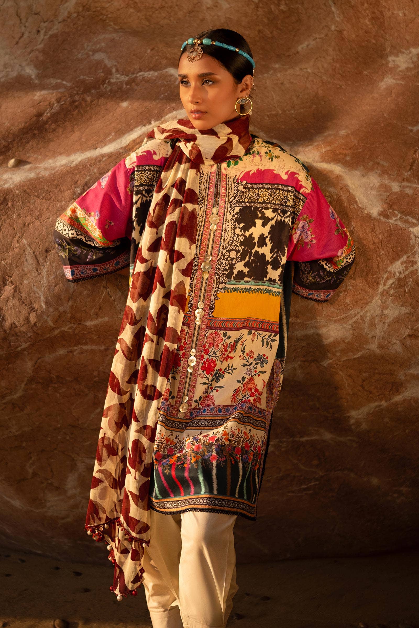 Sana Safinaz | Mahay Spring 24 | H241-027A-2I - House Of Anaya