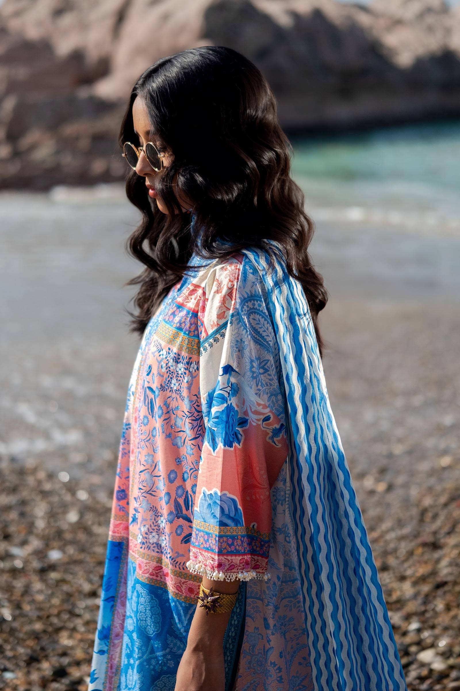 Sana Safinaz | Mahay Spring 24 | H241-028B-2BG - House Of Anaya