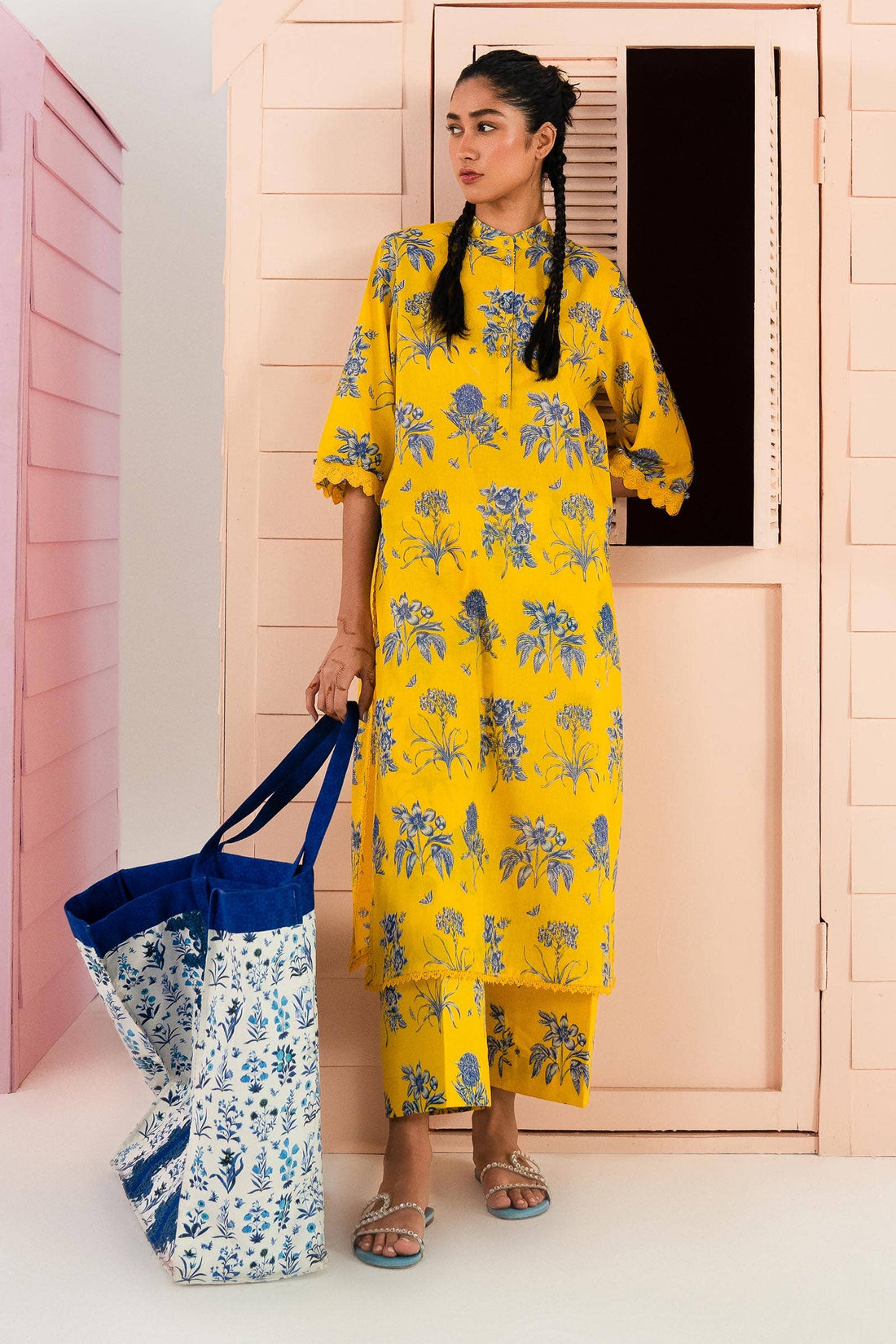 Sana Safinaz | Mahay Summer Lawn 24 | S-48 - House Of Anaya