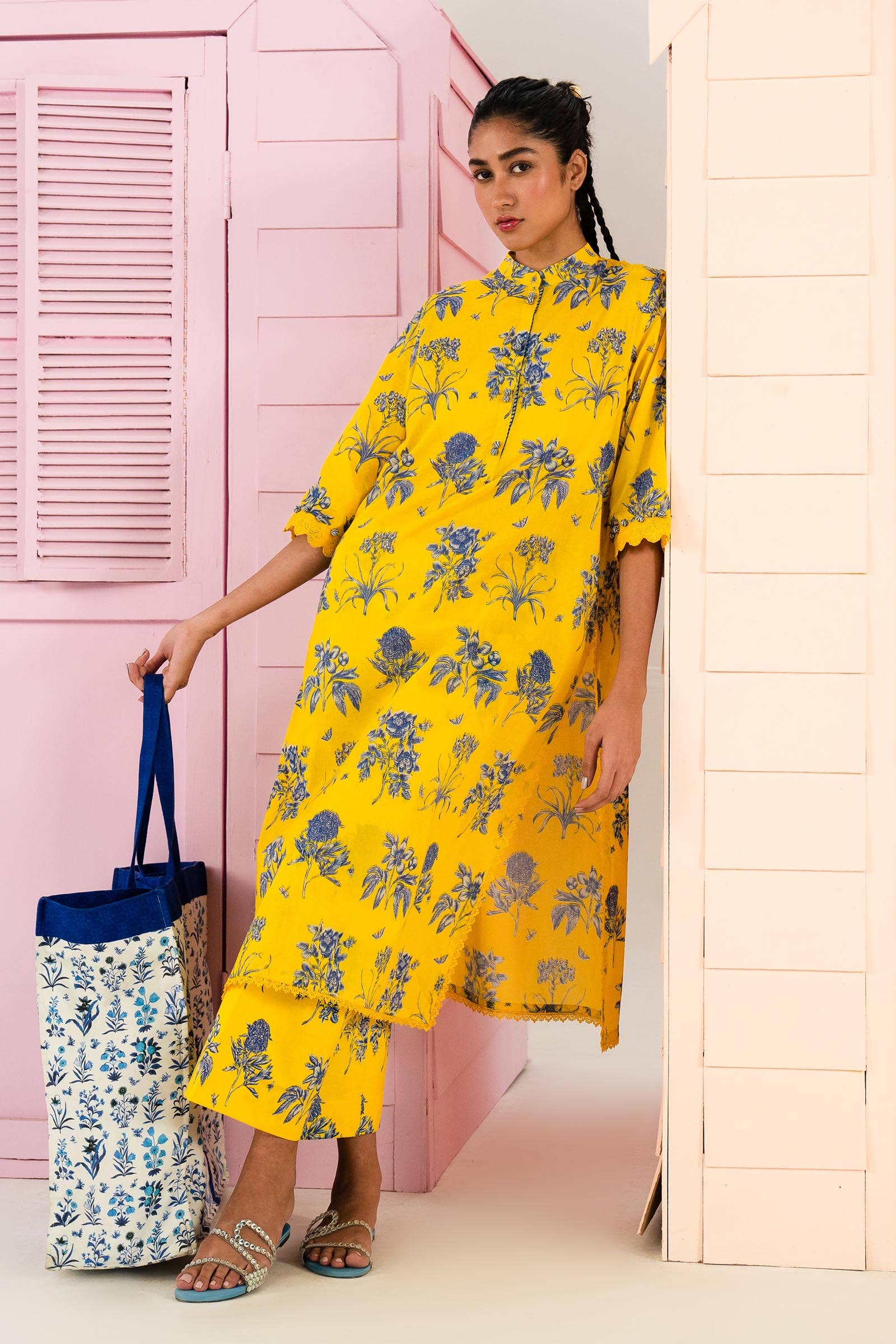 Sana Safinaz | Mahay Summer Lawn 24 | S-48 - House Of Anaya