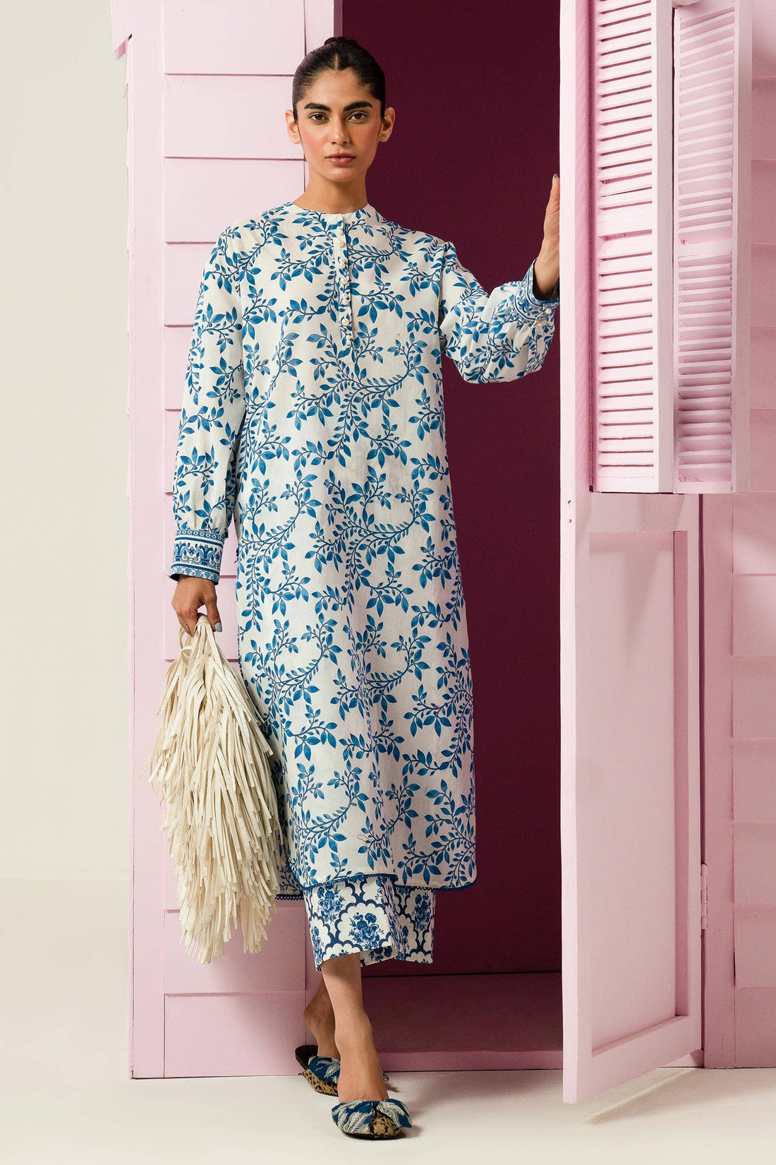 Sana Safinaz | Mahay Summer Lawn 24 | S-46 - House Of Anaya