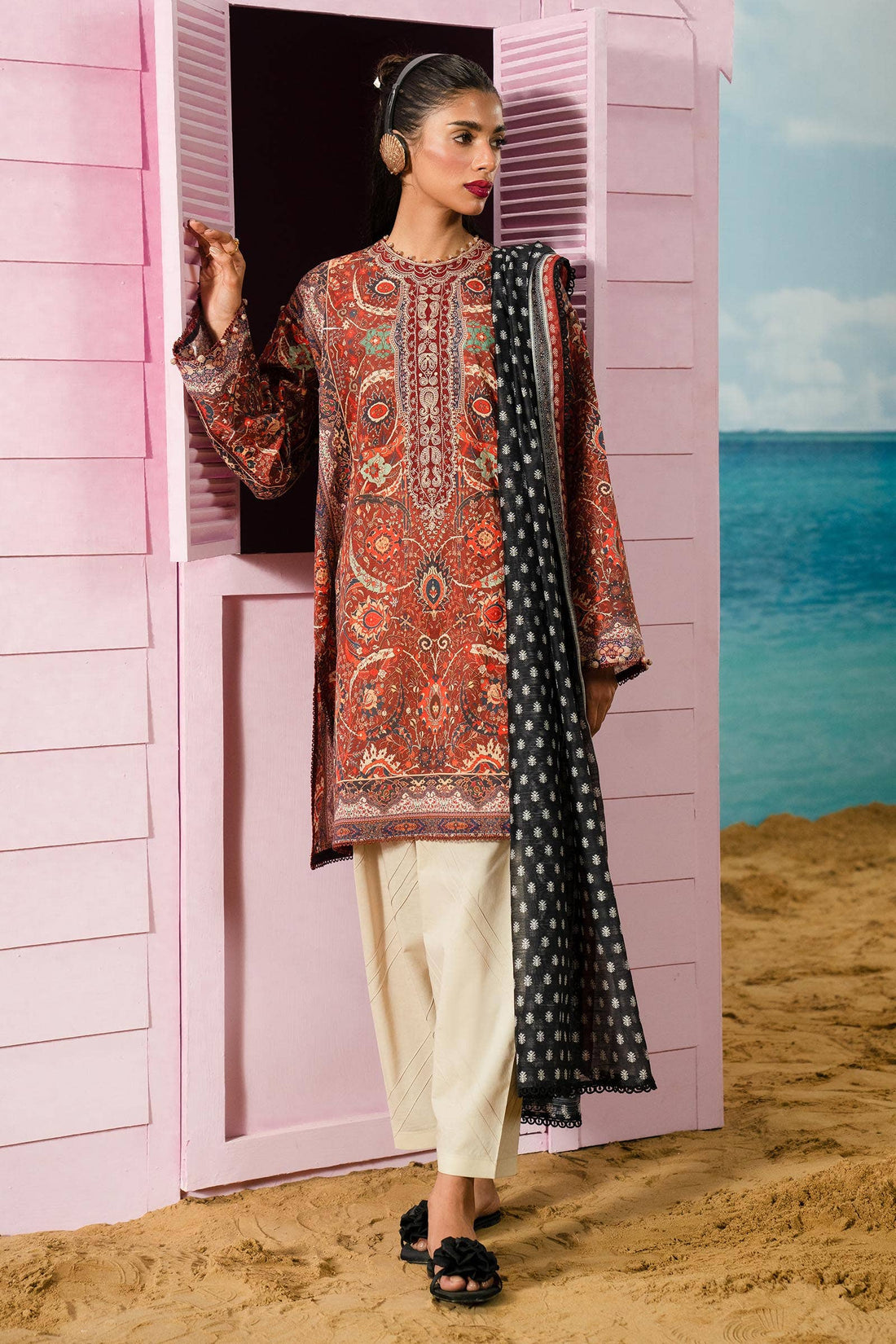 Sana Safinaz | Mahay Summer Lawn 24 | S-42 - House Of Anaya