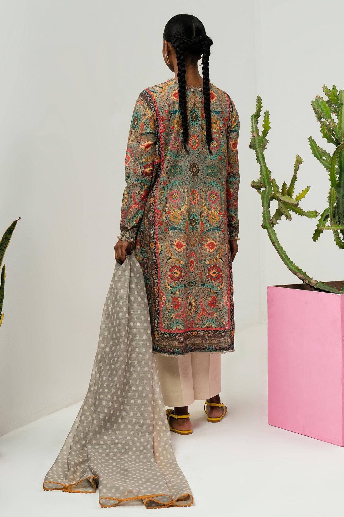 Sana Safinaz | Mahay Summer Lawn 24 | S-41 - House Of Anaya