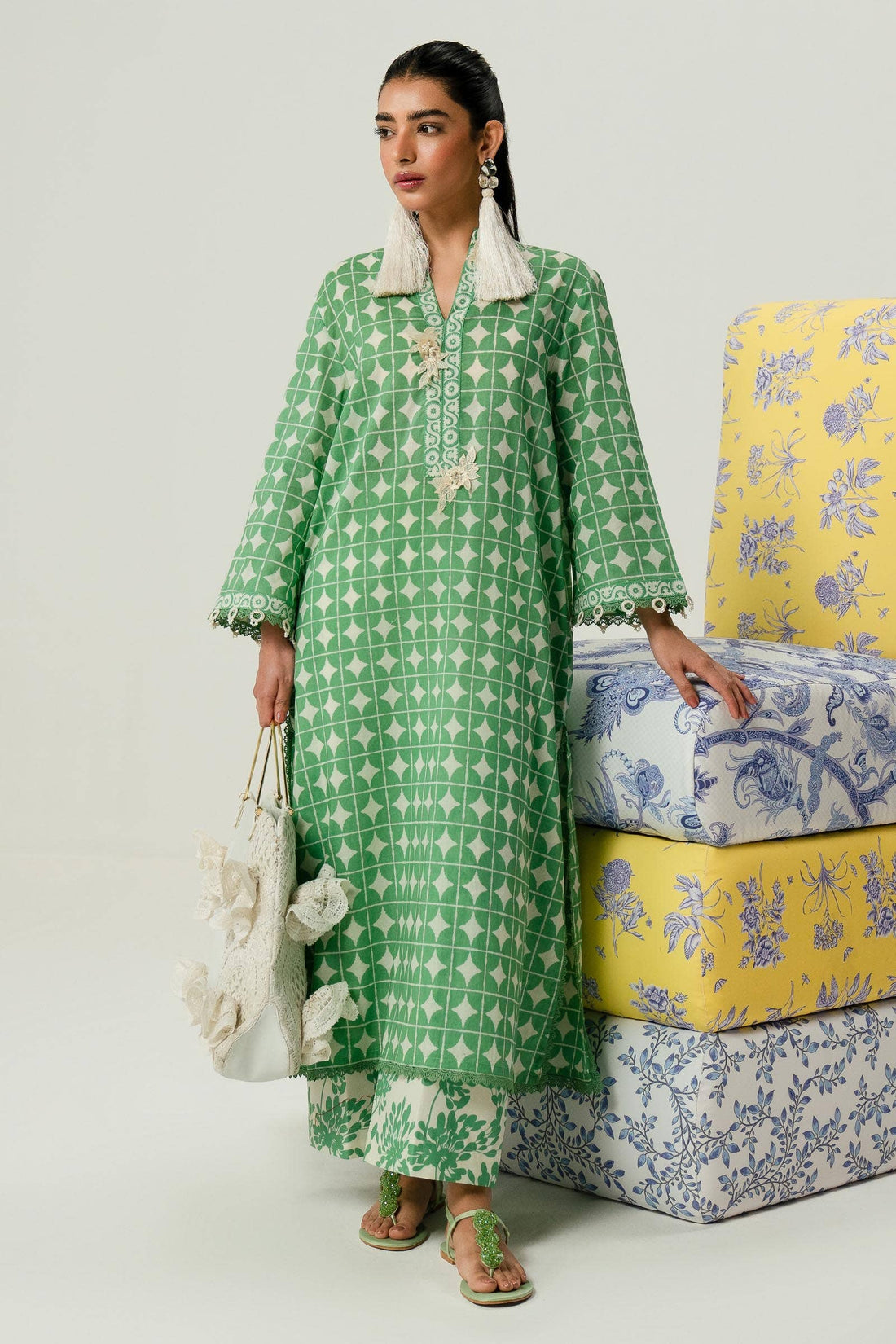 Sana Safinaz | Mahay Summer Lawn 24 | S-37 - House Of Anaya