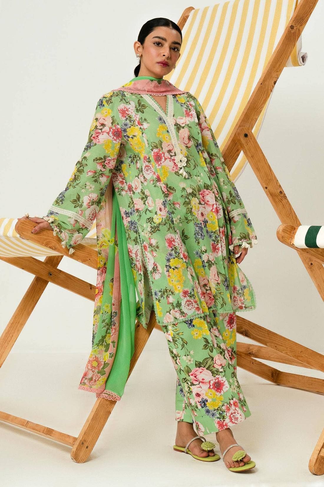 Sana Safinaz | Mahay Summer Lawn 24 | S-35 - House Of Anaya