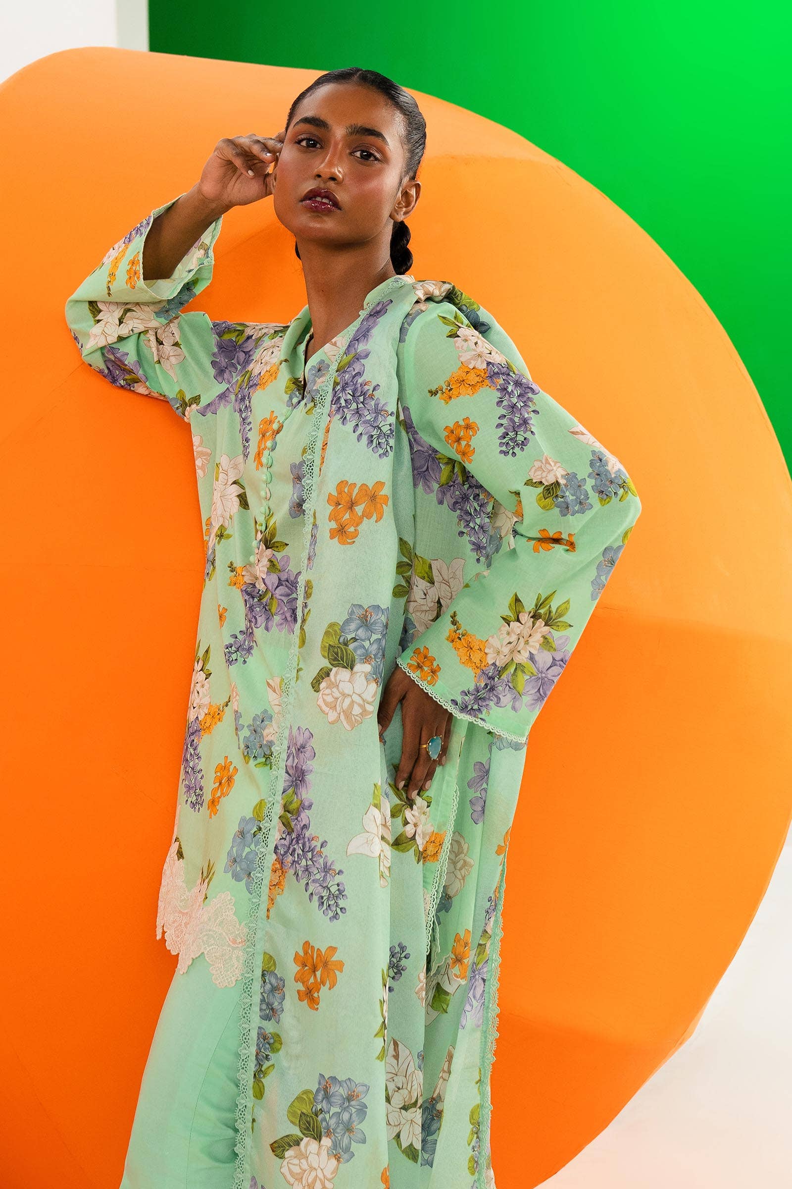 Sana Safinaz | Mahay Summer Lawn 24 | S-34 - House Of Anaya