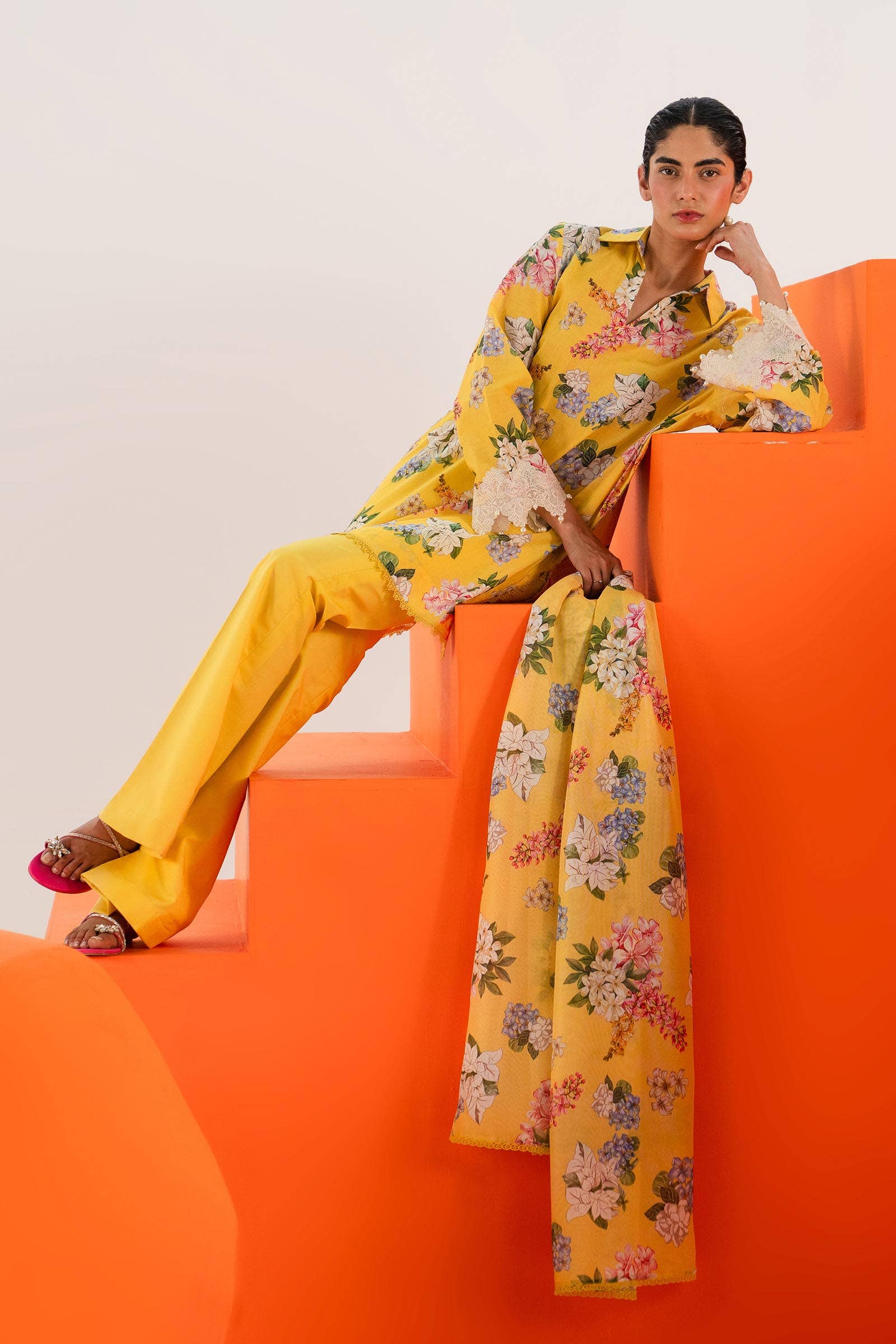 Sana Safinaz | Mahay Summer Lawn 24 | S-33 - House Of Anaya