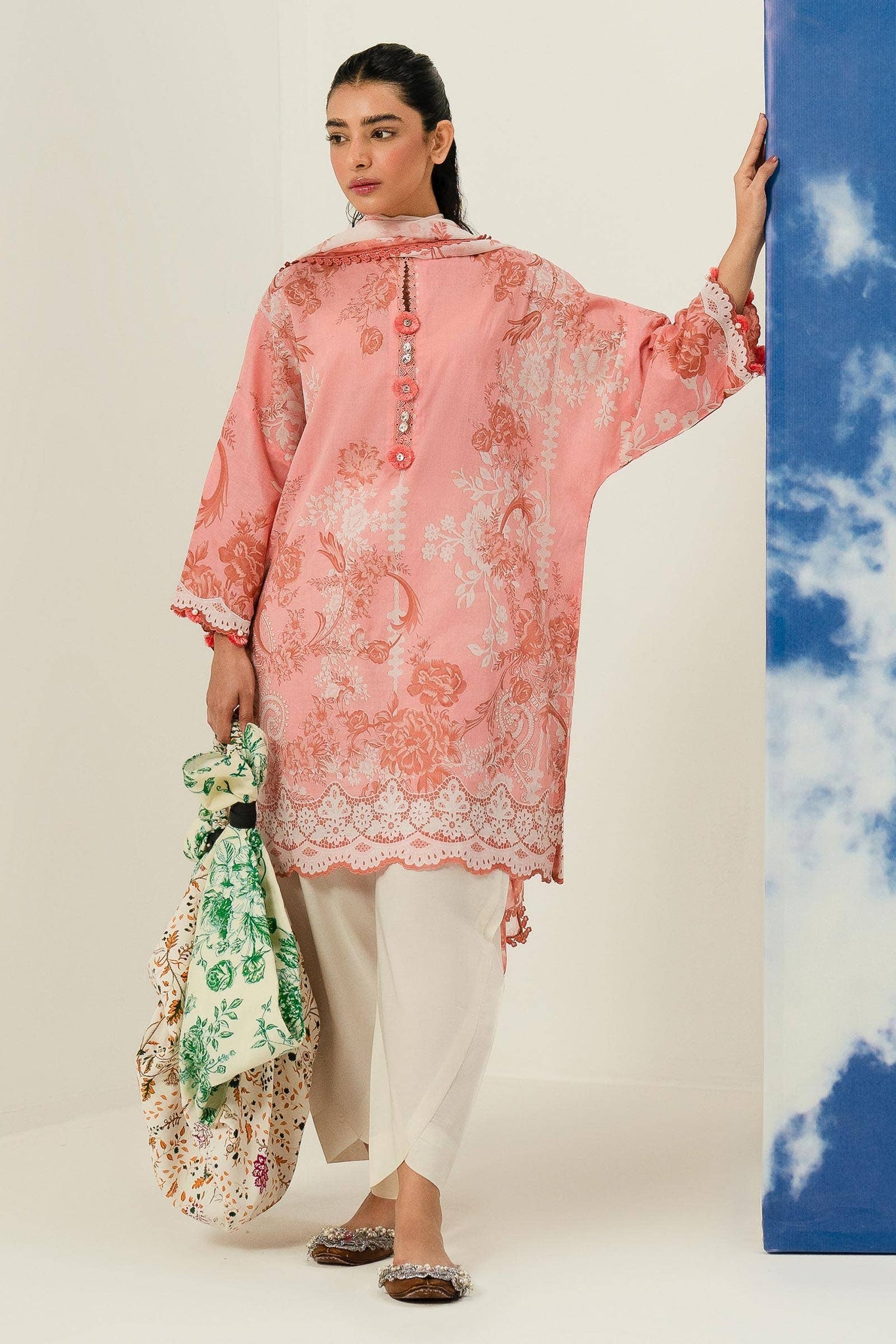 Sana Safinaz | Mahay Summer Lawn 24 | S-32 - House Of Anaya