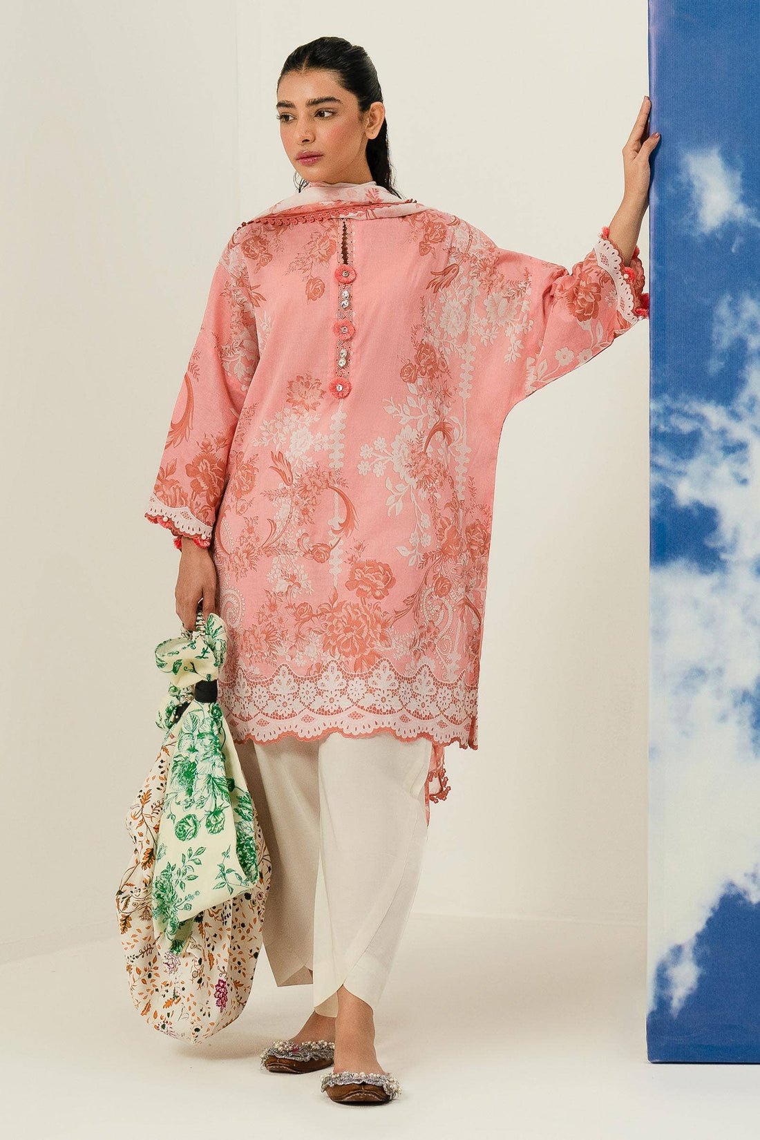 Sana Safinaz | Mahay Summer Lawn 24 | S-32 - House Of Anaya