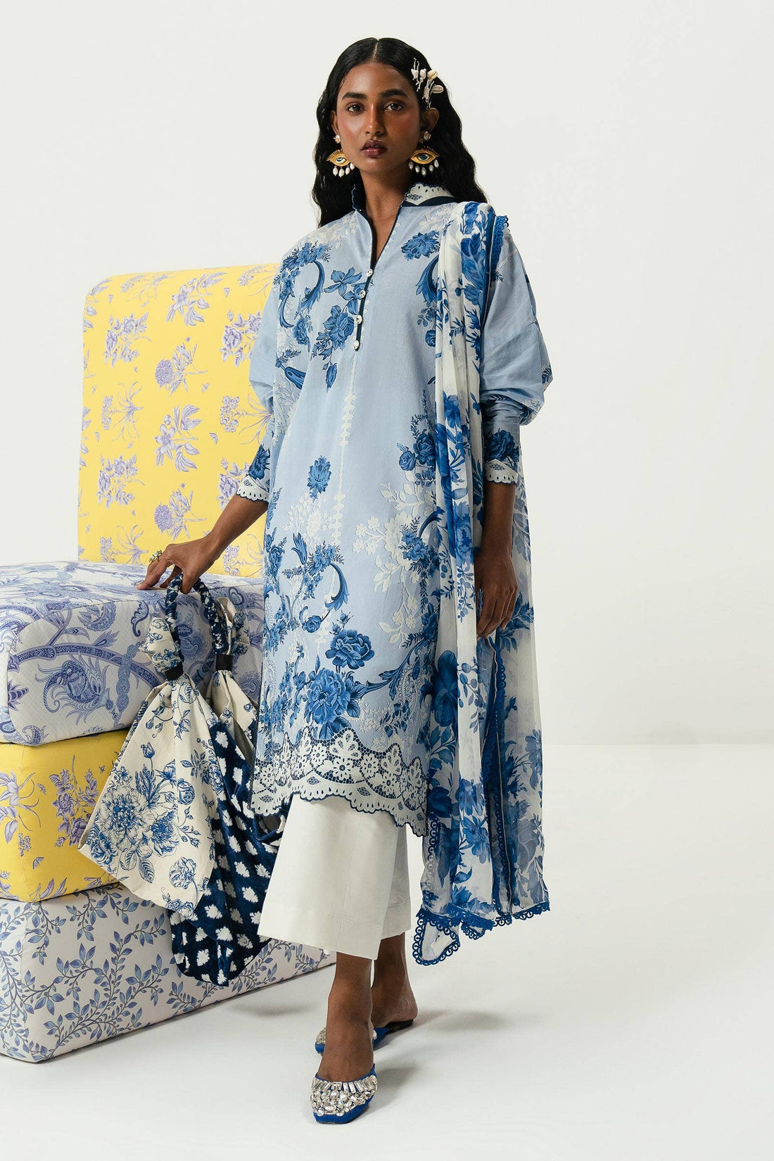 Sana Safinaz | Mahay Summer Lawn 24 | S-31 - House Of Anaya