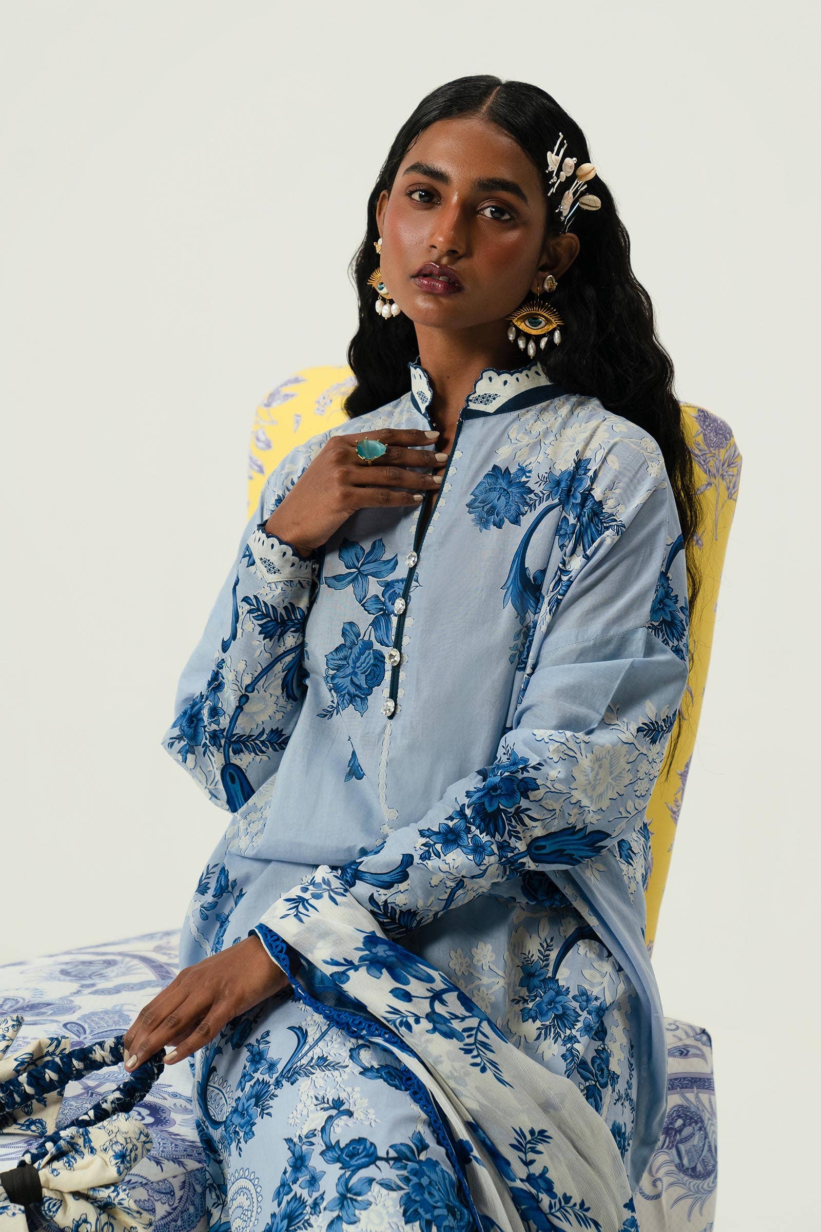 Sana Safinaz | Mahay Summer Lawn 24 | S-31 - House Of Anaya