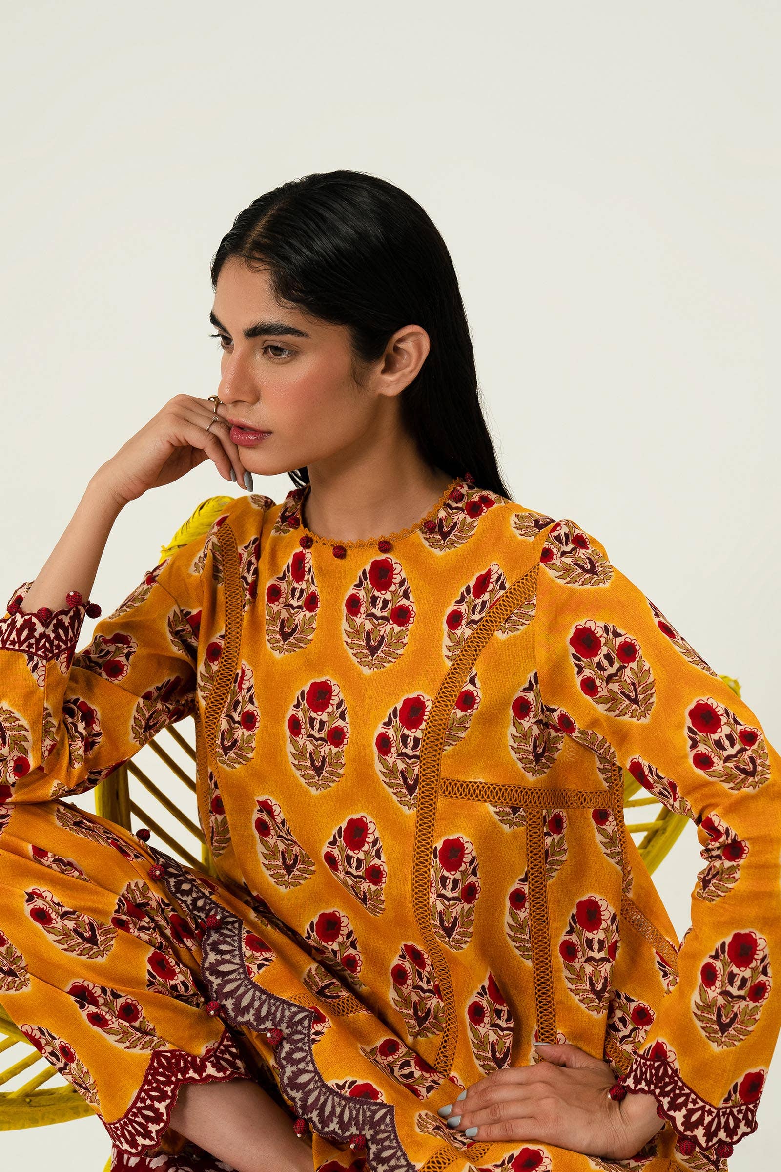 Sana Safinaz | Mahay Summer Lawn 24 | S-29 - House Of Anaya