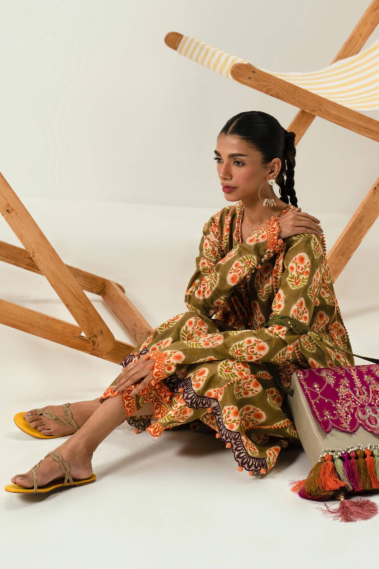 Sana Safinaz | Mahay Summer Lawn 24 | S-28 - House Of Anaya