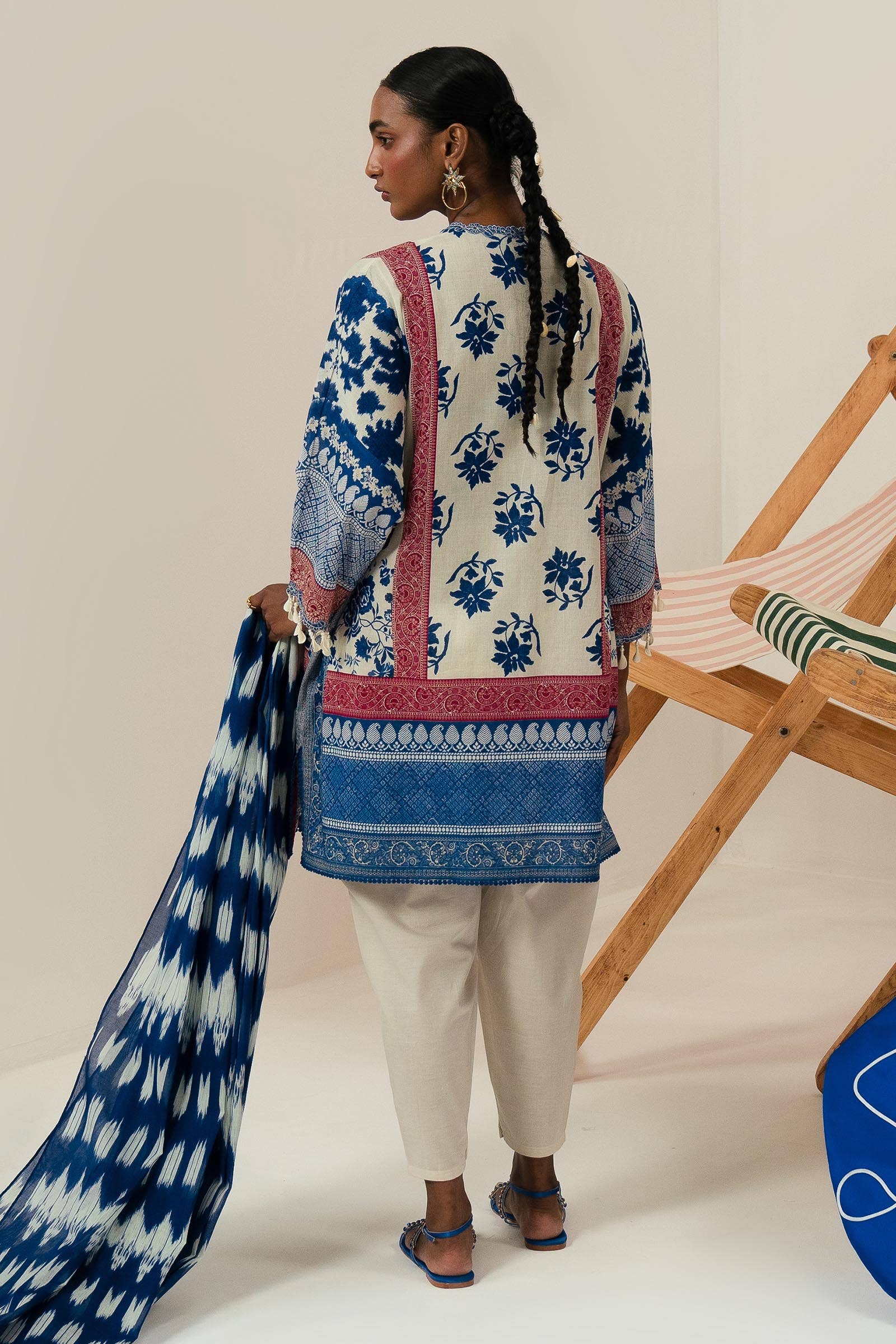 Sana Safinaz | Mahay Summer Lawn 24 | S-27 - House Of Anaya