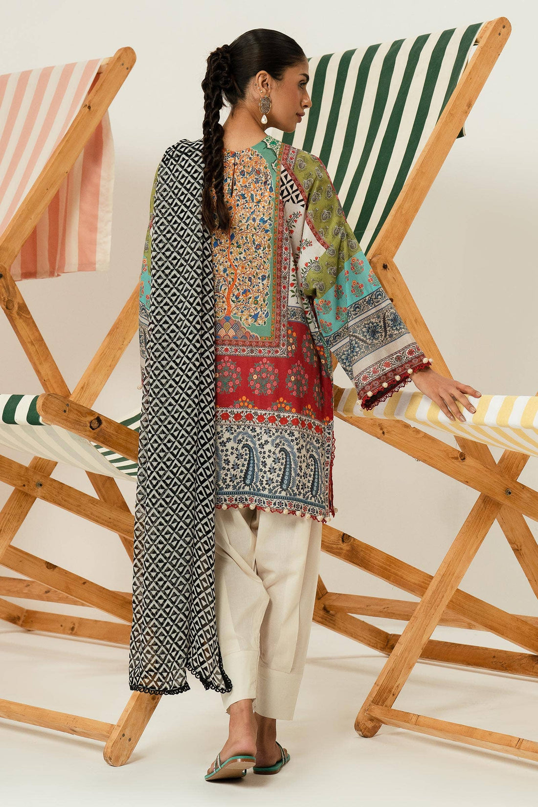 Sana Safinaz | Mahay Summer Lawn 24 | S-26 - House Of Anaya