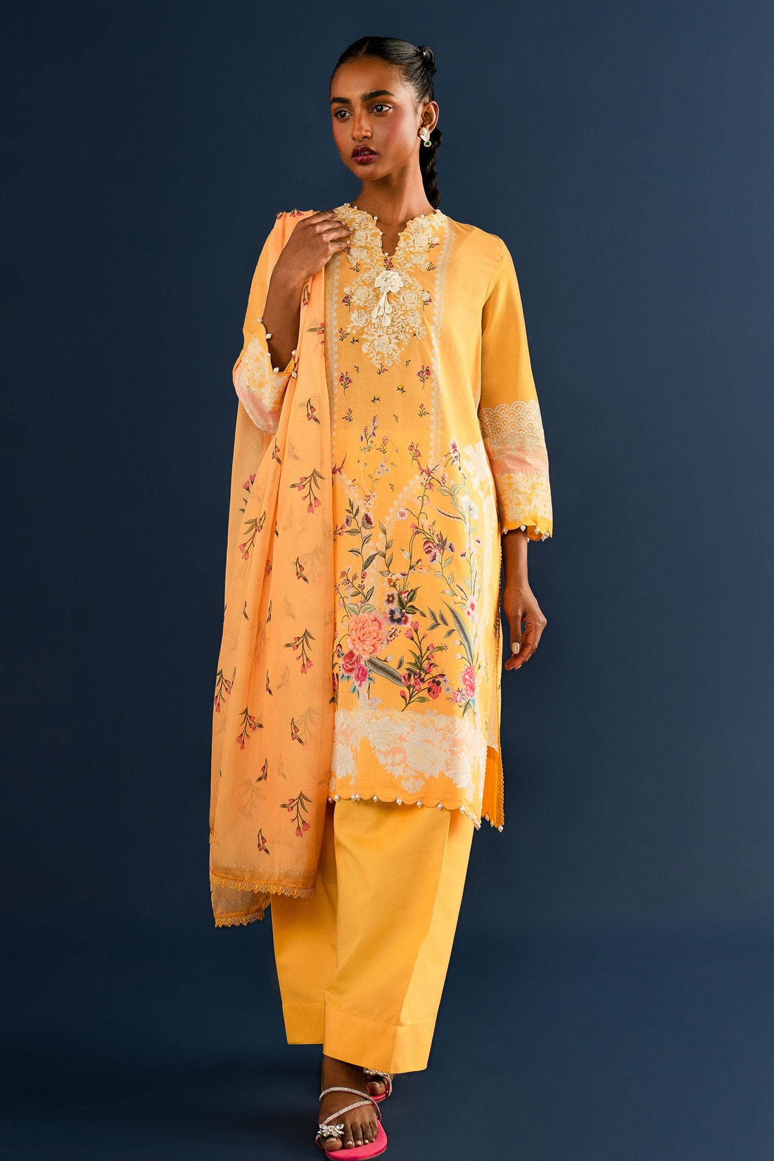 Sana Safinaz | Mahay Summer Lawn 24 | S-23 - House Of Anaya