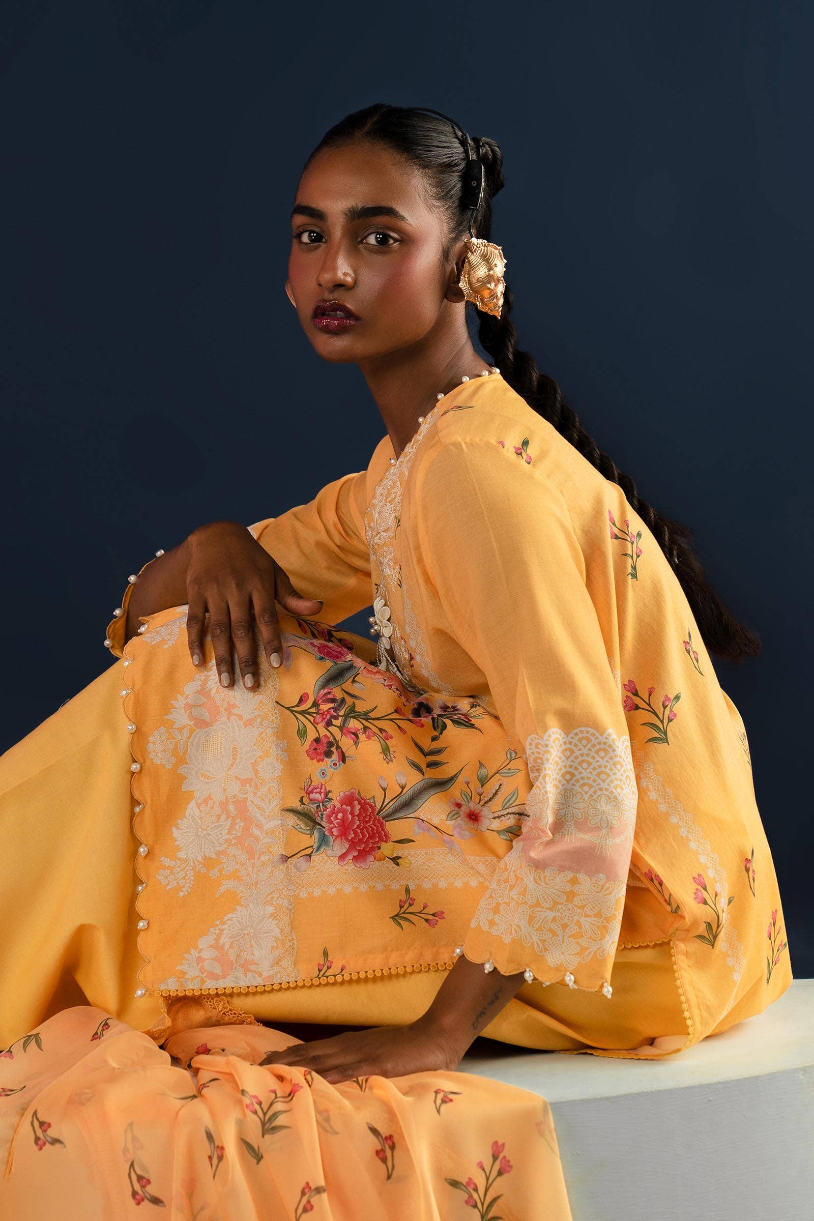 Sana Safinaz | Mahay Summer Lawn 24 | S-23 - House Of Anaya