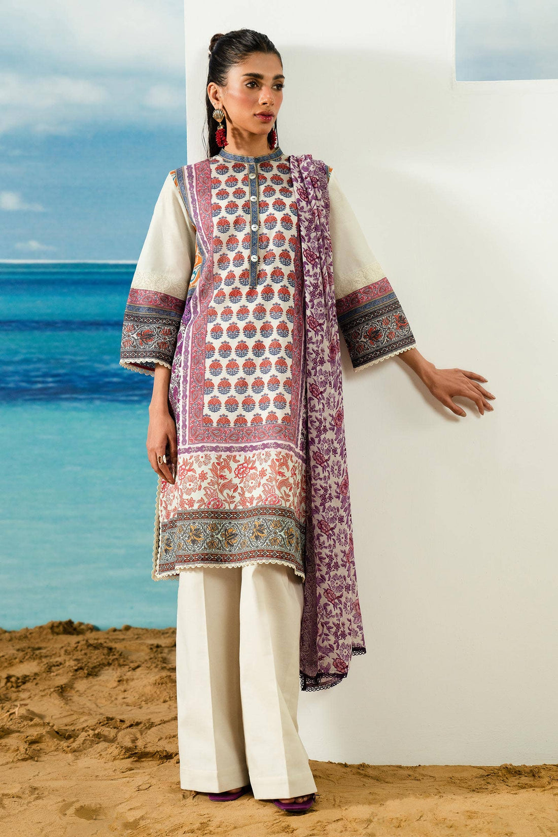 Sana Safinaz | Mahay Summer Lawn 24 | S-20 - House Of Anaya