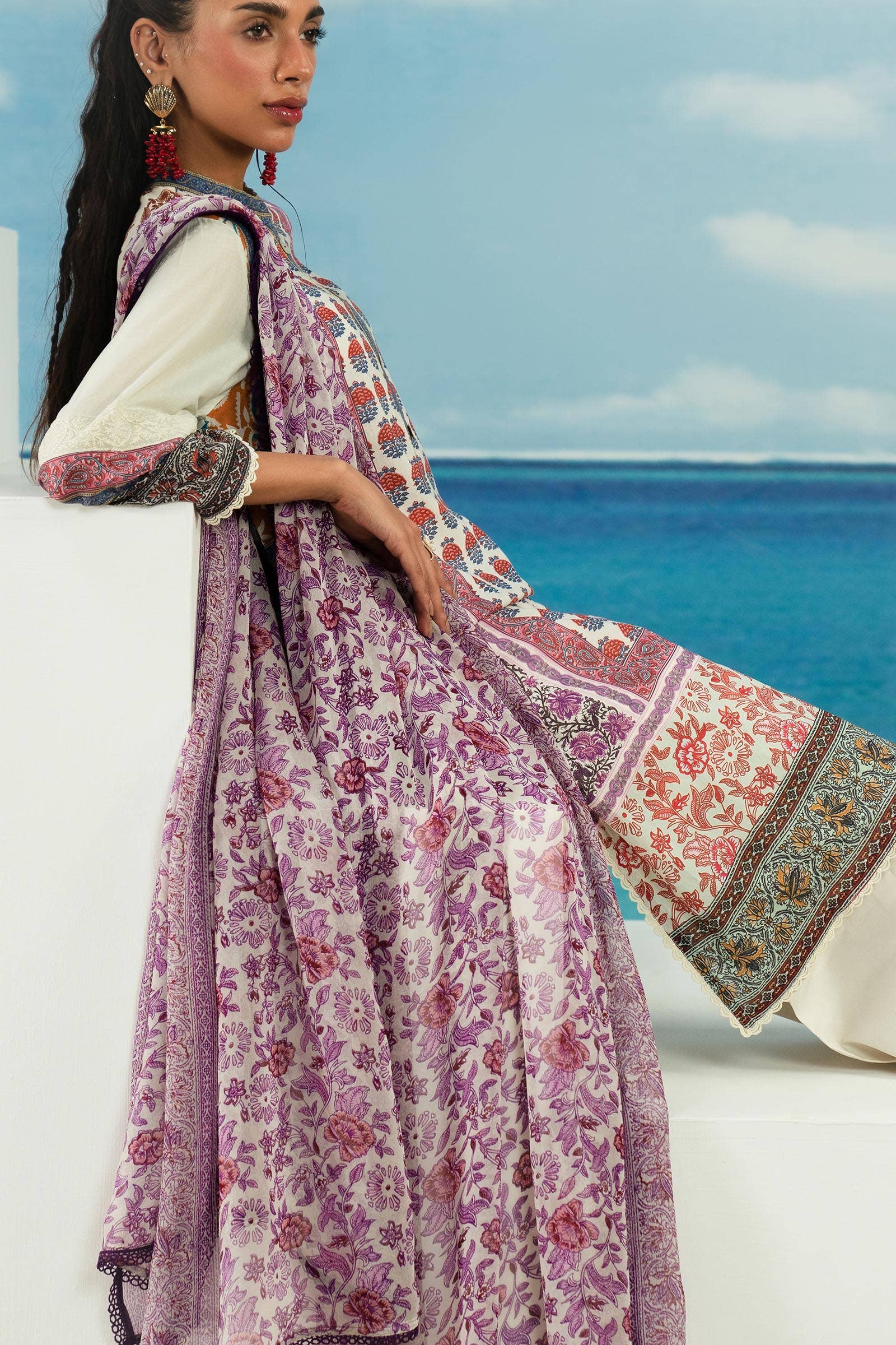 Sana Safinaz | Mahay Summer Lawn 24 | S-20 - House Of Anaya