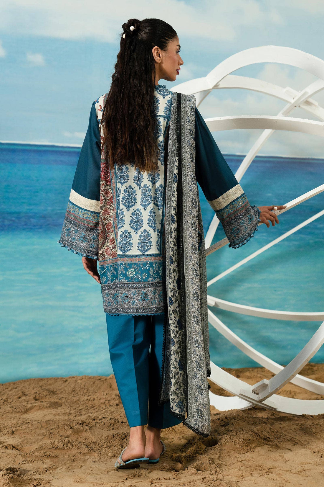Sana Safinaz | Mahay Summer Lawn 24 | S-19 - House Of Anaya