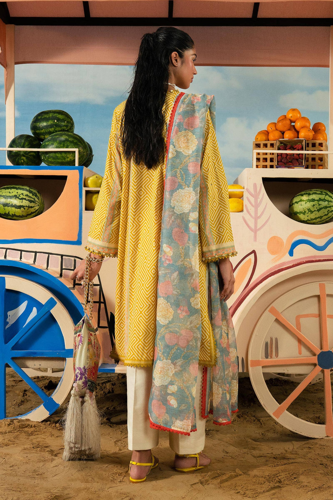 Sana Safinaz | Mahay Summer Lawn 24 | S-18 - House Of Anaya