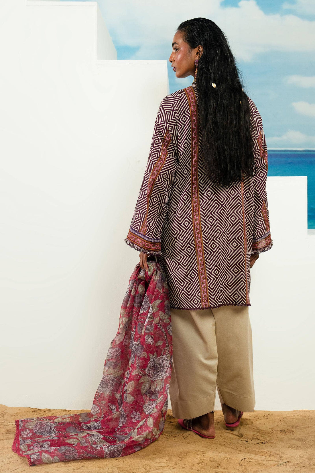 Sana Safinaz | Mahay Summer Lawn 24 | S-17 - House Of Anaya