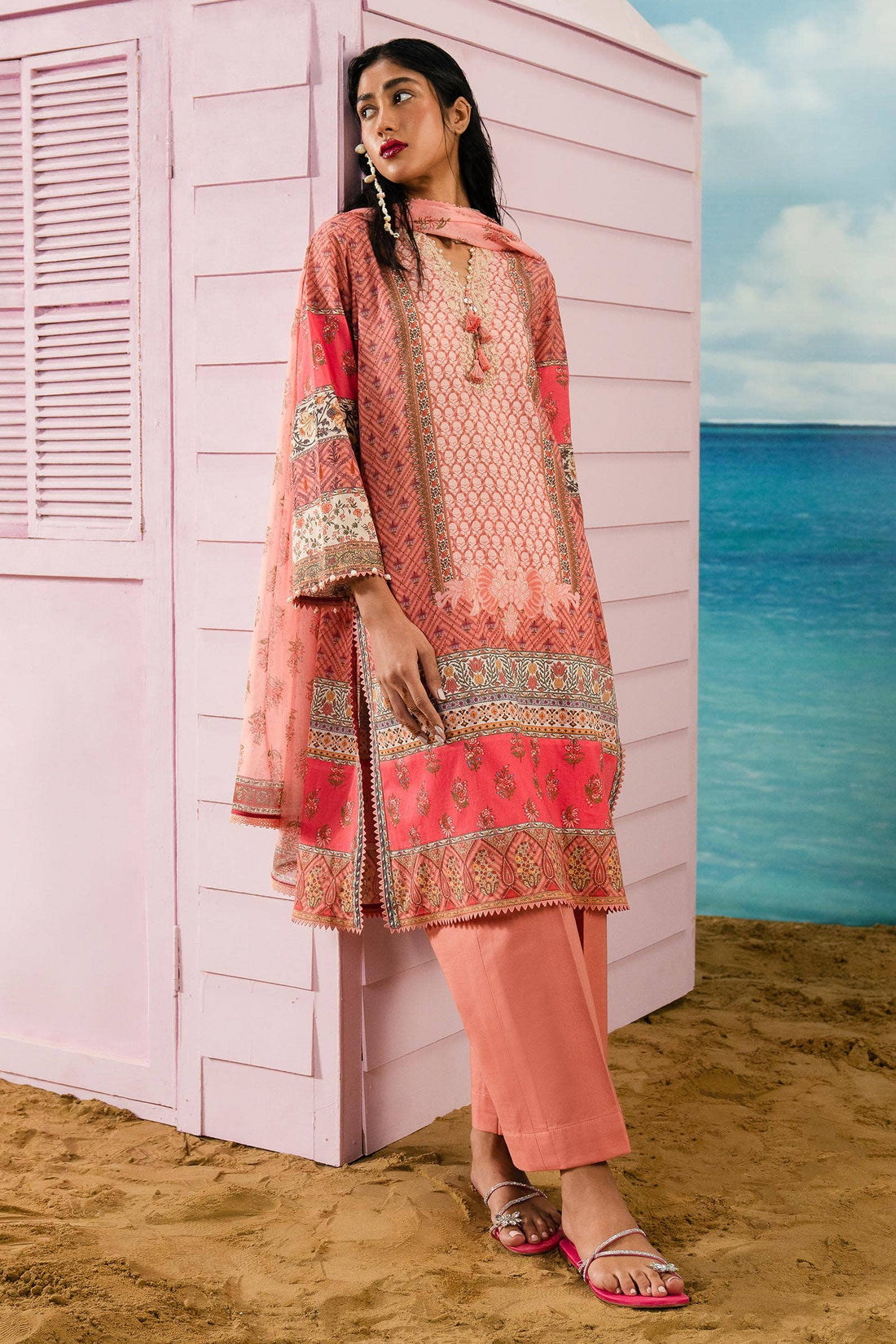 Sana Safinaz | Mahay Summer Lawn 24 | S-12 - House Of Anaya