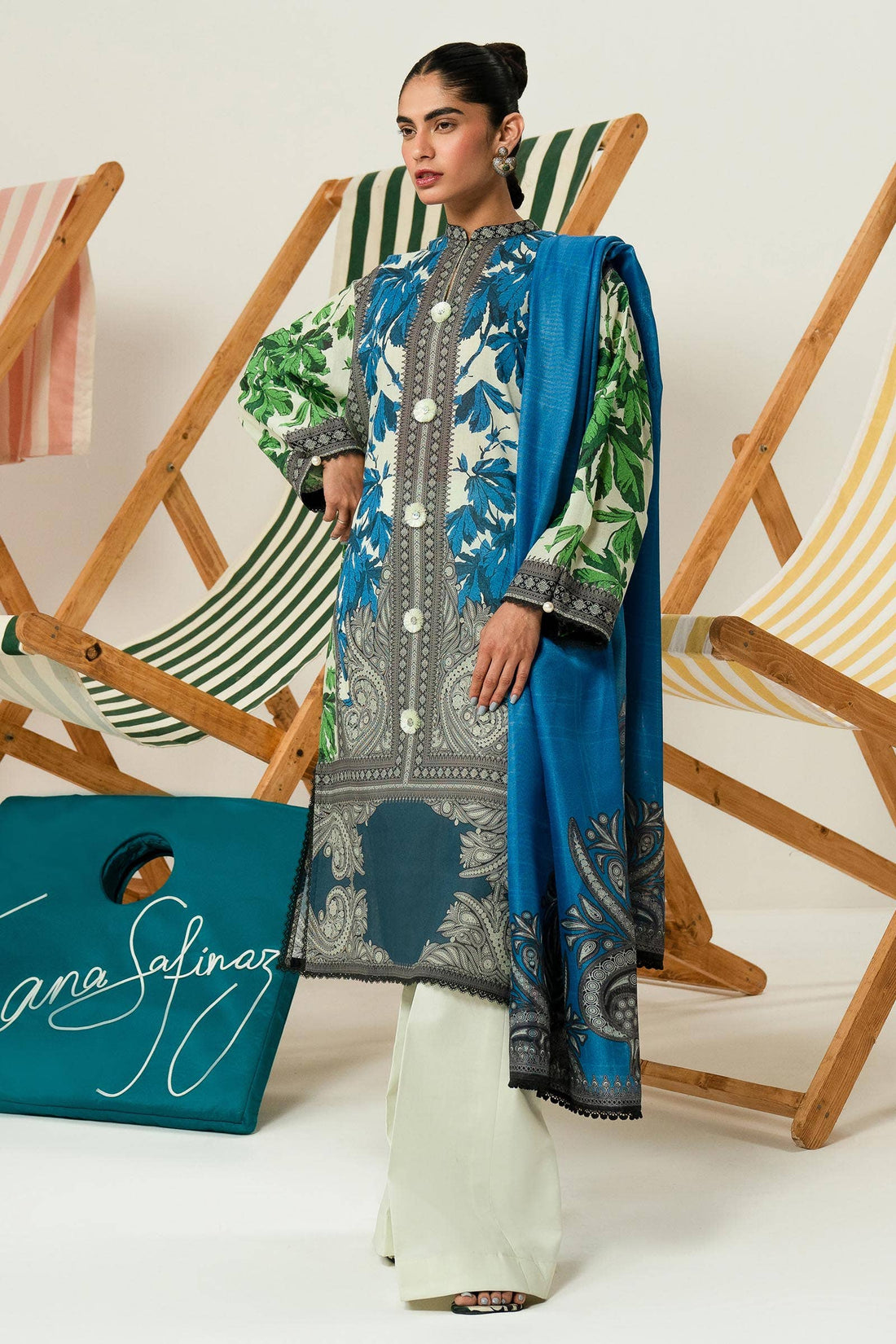 Sana Safinaz | Mahay Summer Lawn 24 | S-09 - House Of Anaya