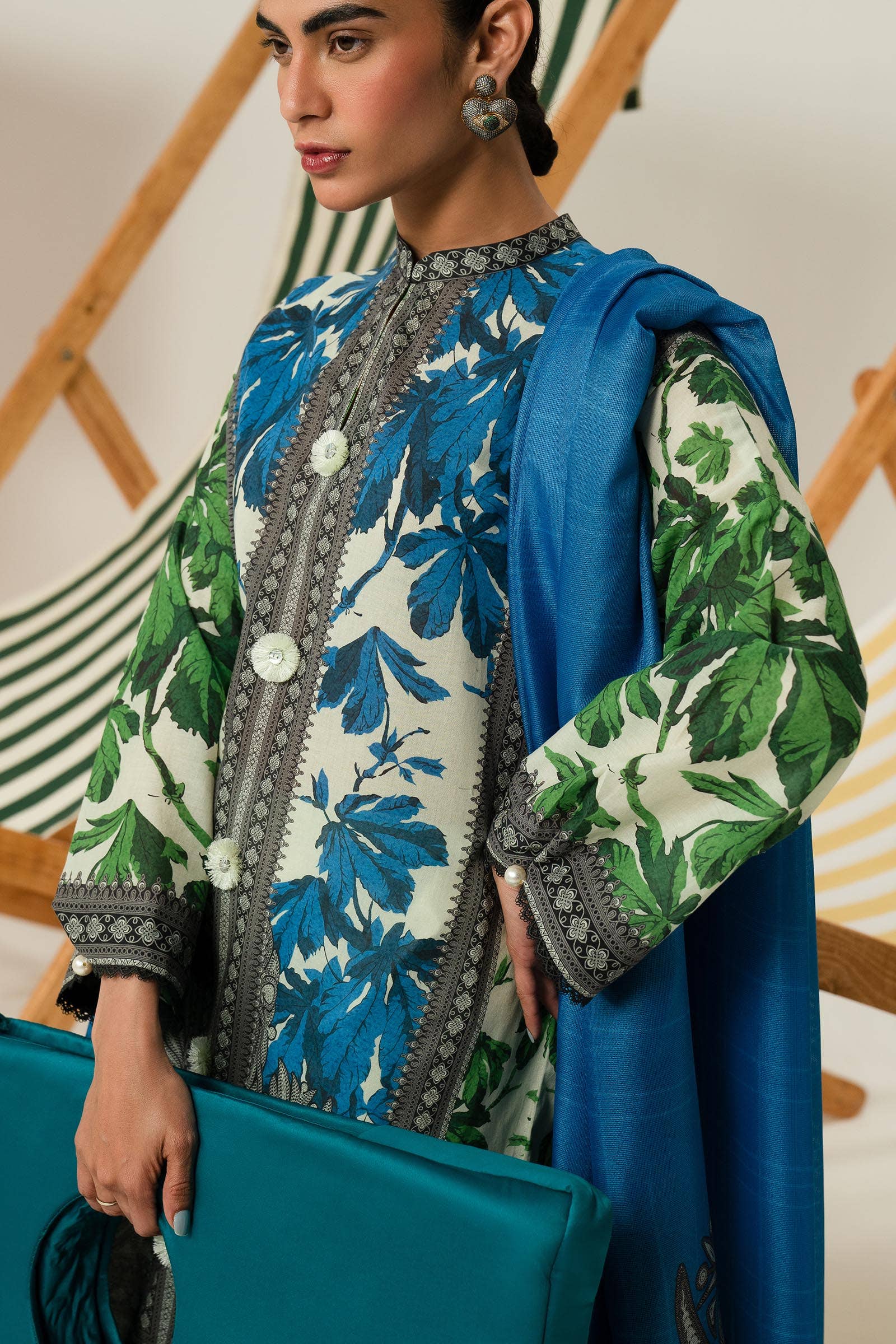 Sana Safinaz | Mahay Summer Lawn 24 | S-09 - House Of Anaya