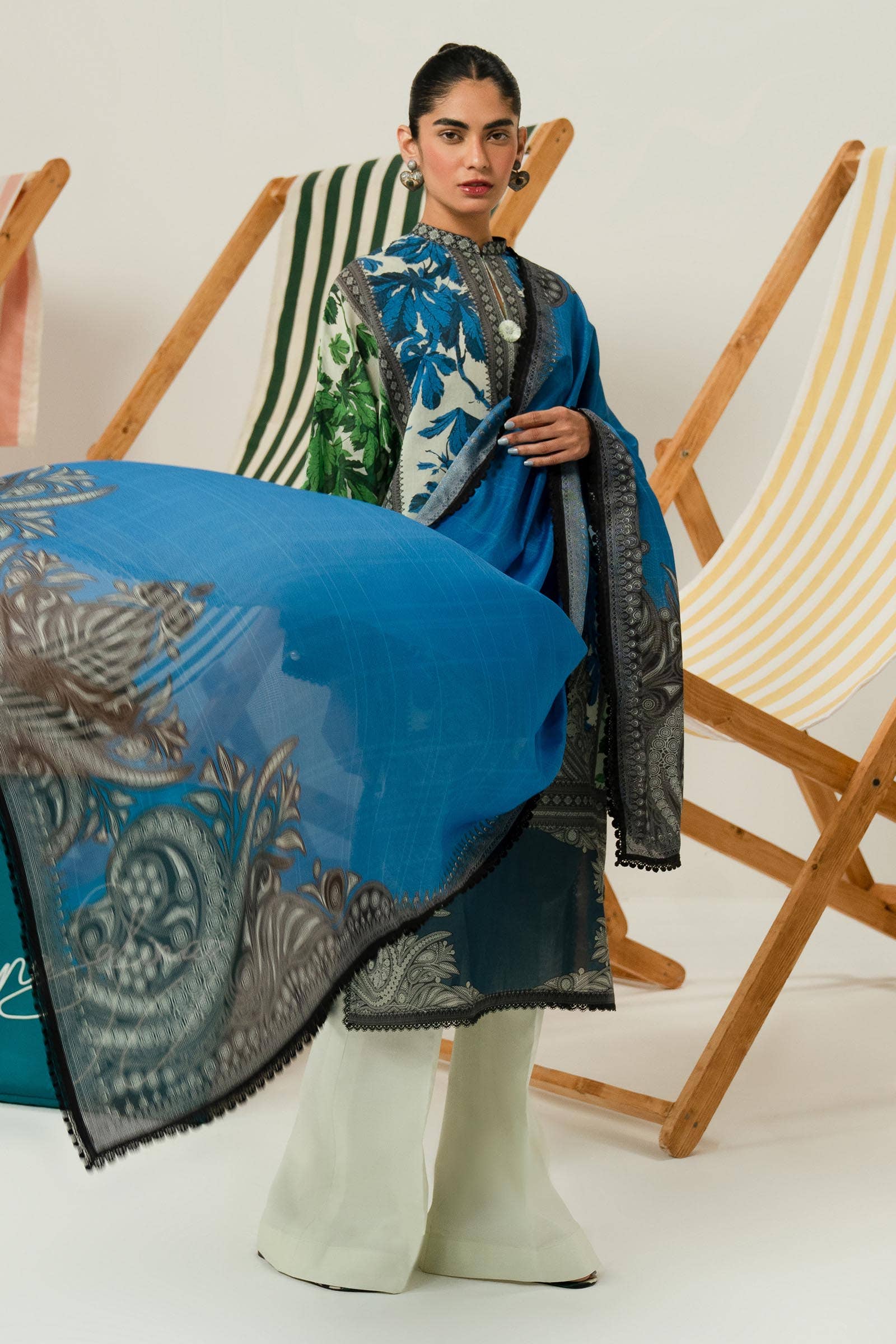 Sana Safinaz | Mahay Summer Lawn 24 | S-09 - House Of Anaya