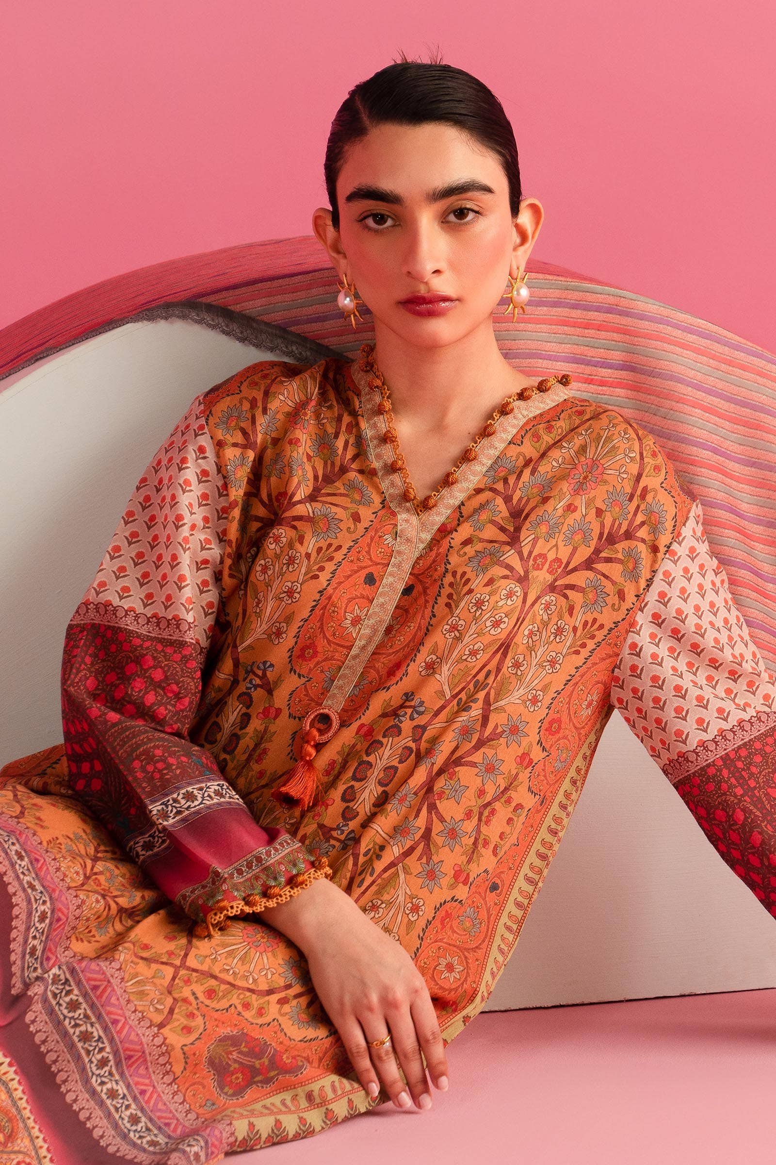 Sana Safinaz | Mahay Summer Lawn 24 | S-08 - House Of Anaya