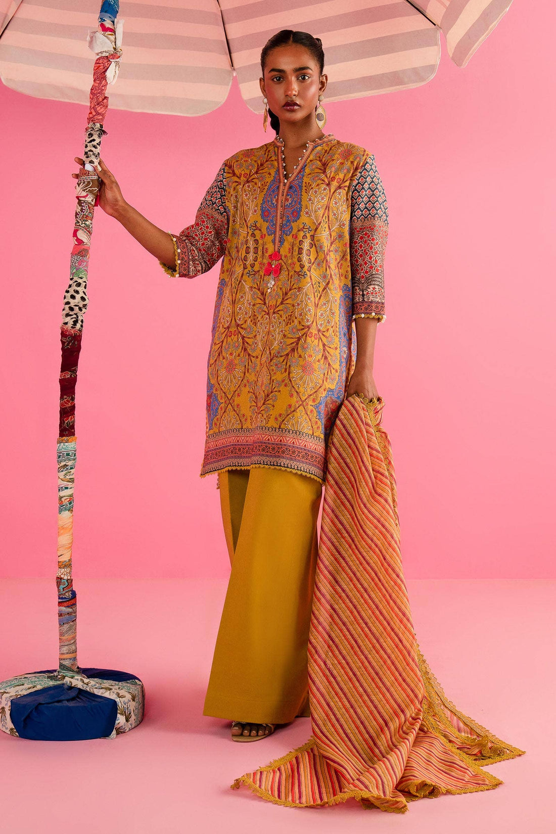 Sana Safinaz | Mahay Summer Lawn 24 | S-07 - House Of Anaya