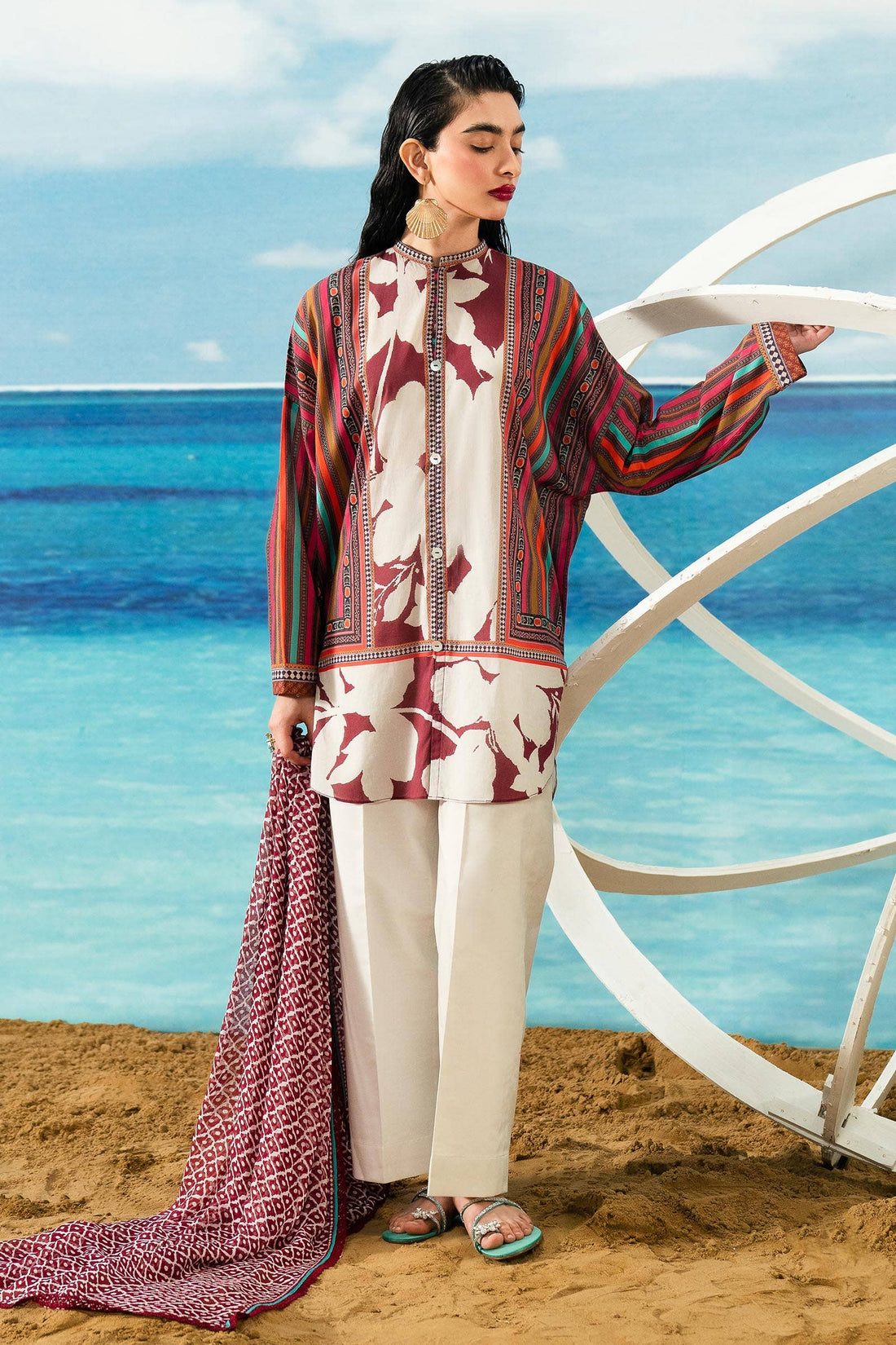 Sana Safinaz | Mahay Summer Lawn 24 | S-06 - House Of Anaya