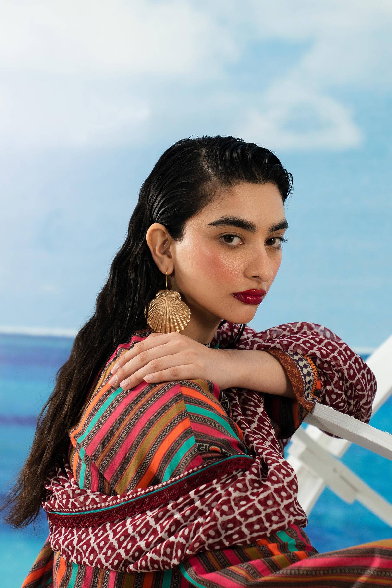 Sana Safinaz | Mahay Summer Lawn 24 | S-06 - House Of Anaya