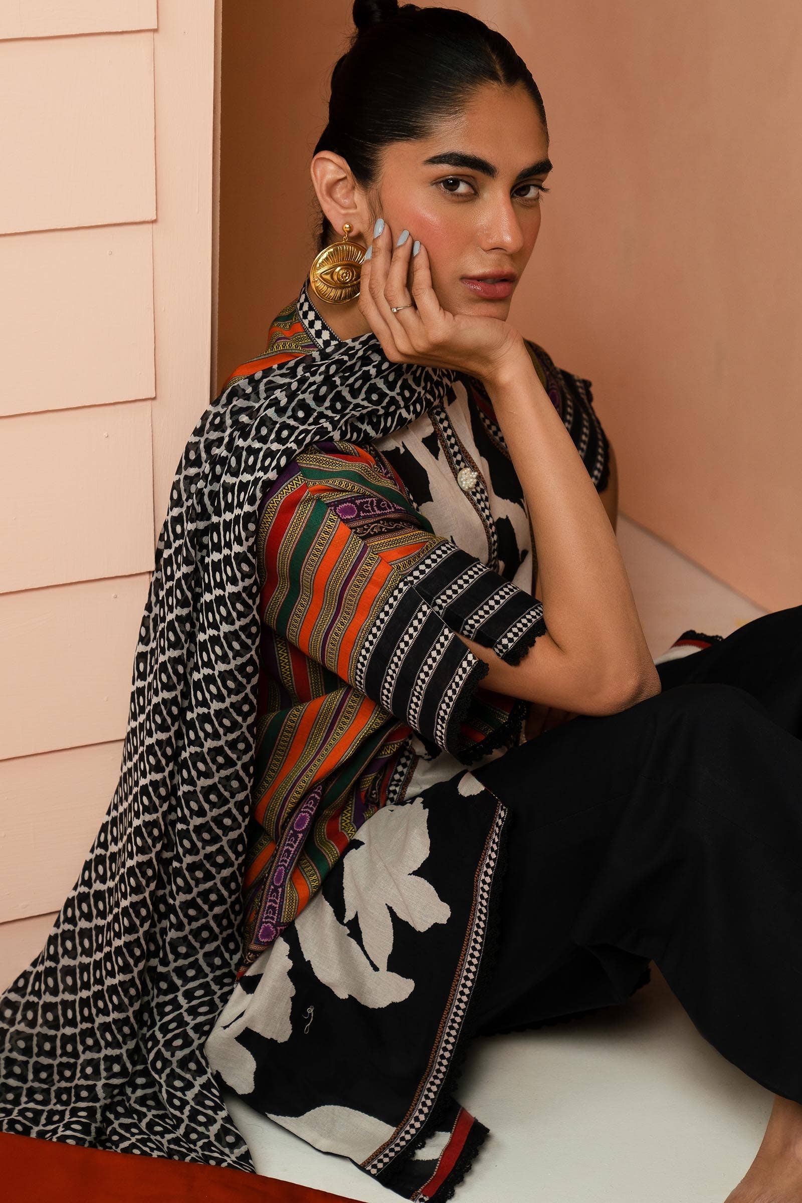 Sana Safinaz | Mahay Summer Lawn 24 | S-05 - House Of Anaya