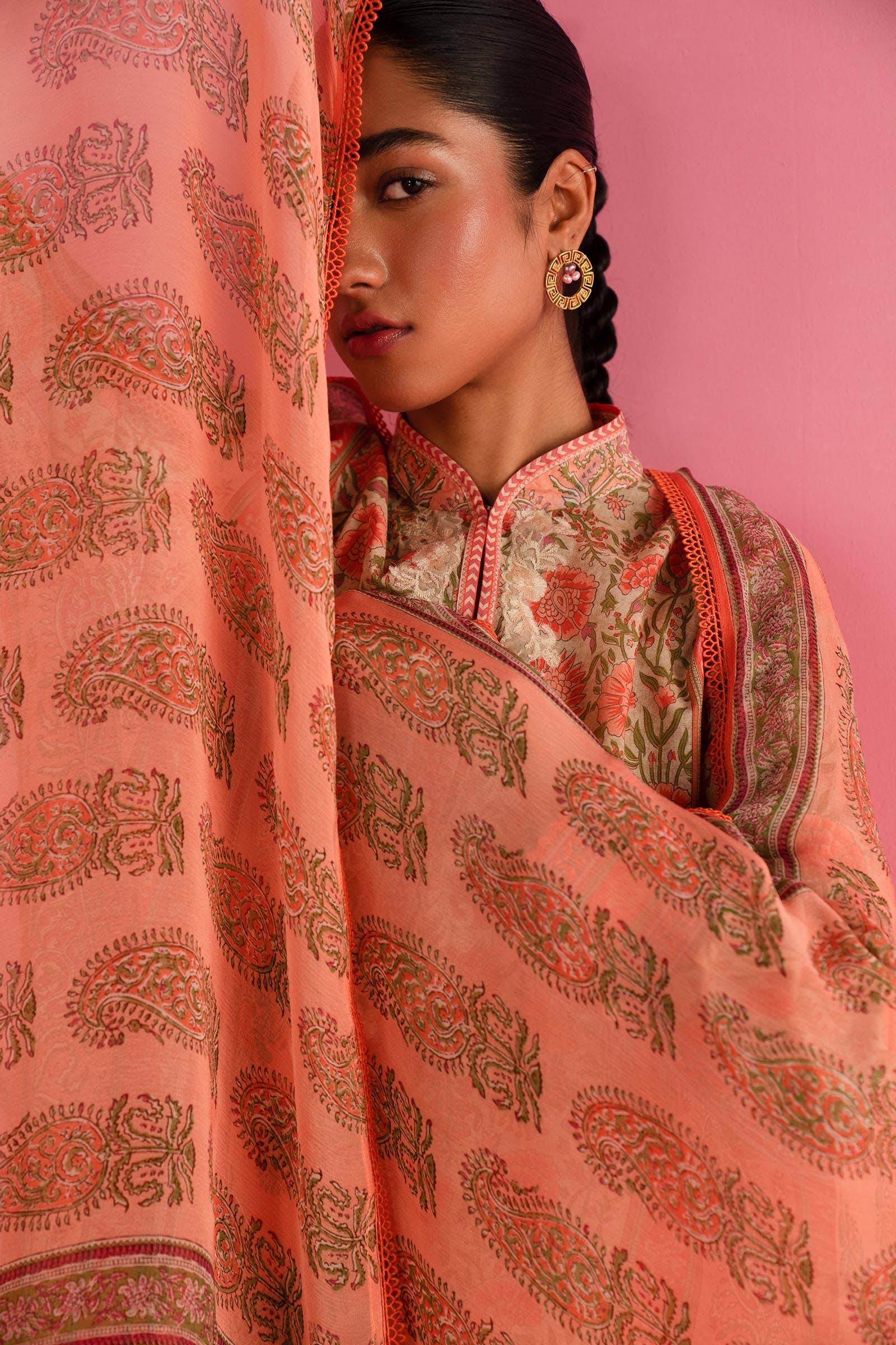 Sana Safinaz | Mahay Summer Lawn 24 | S-04 - House Of Anaya